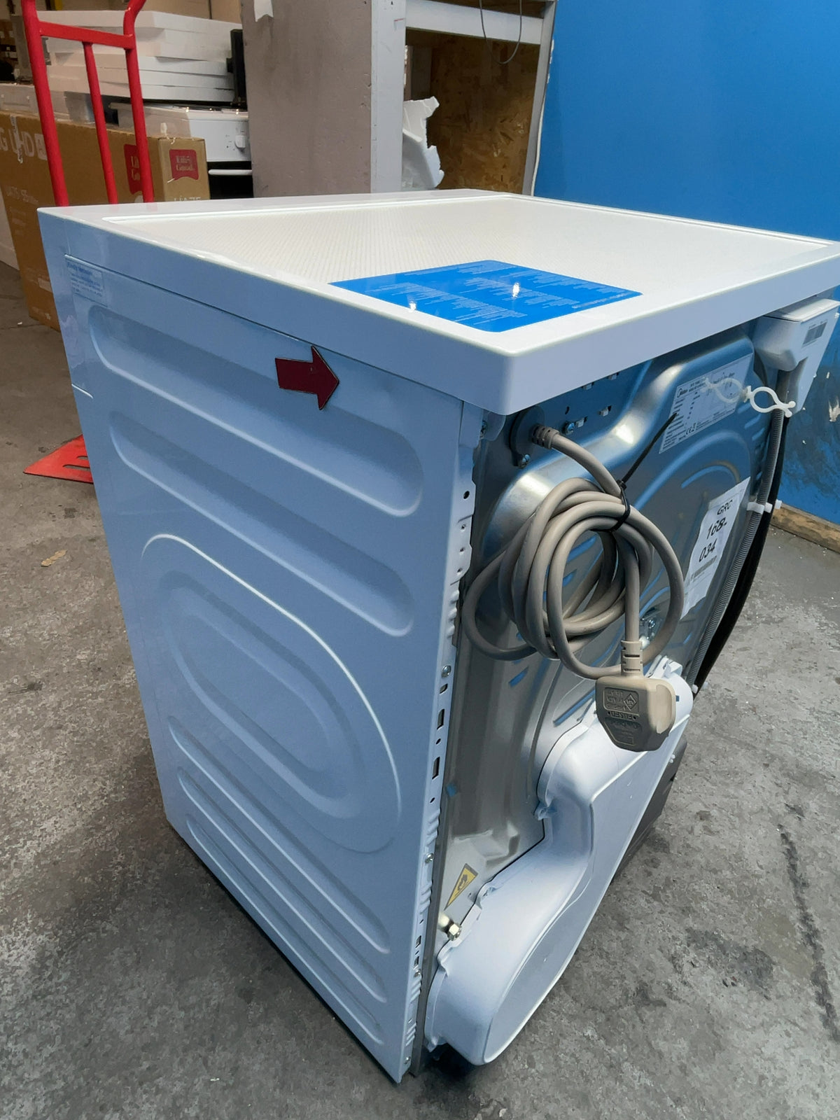 #GRC-168-034 - Midea 8kg Heat Pump Tumble Dryer – Sensor Dry, HealthGuard, 15 Programmes, White