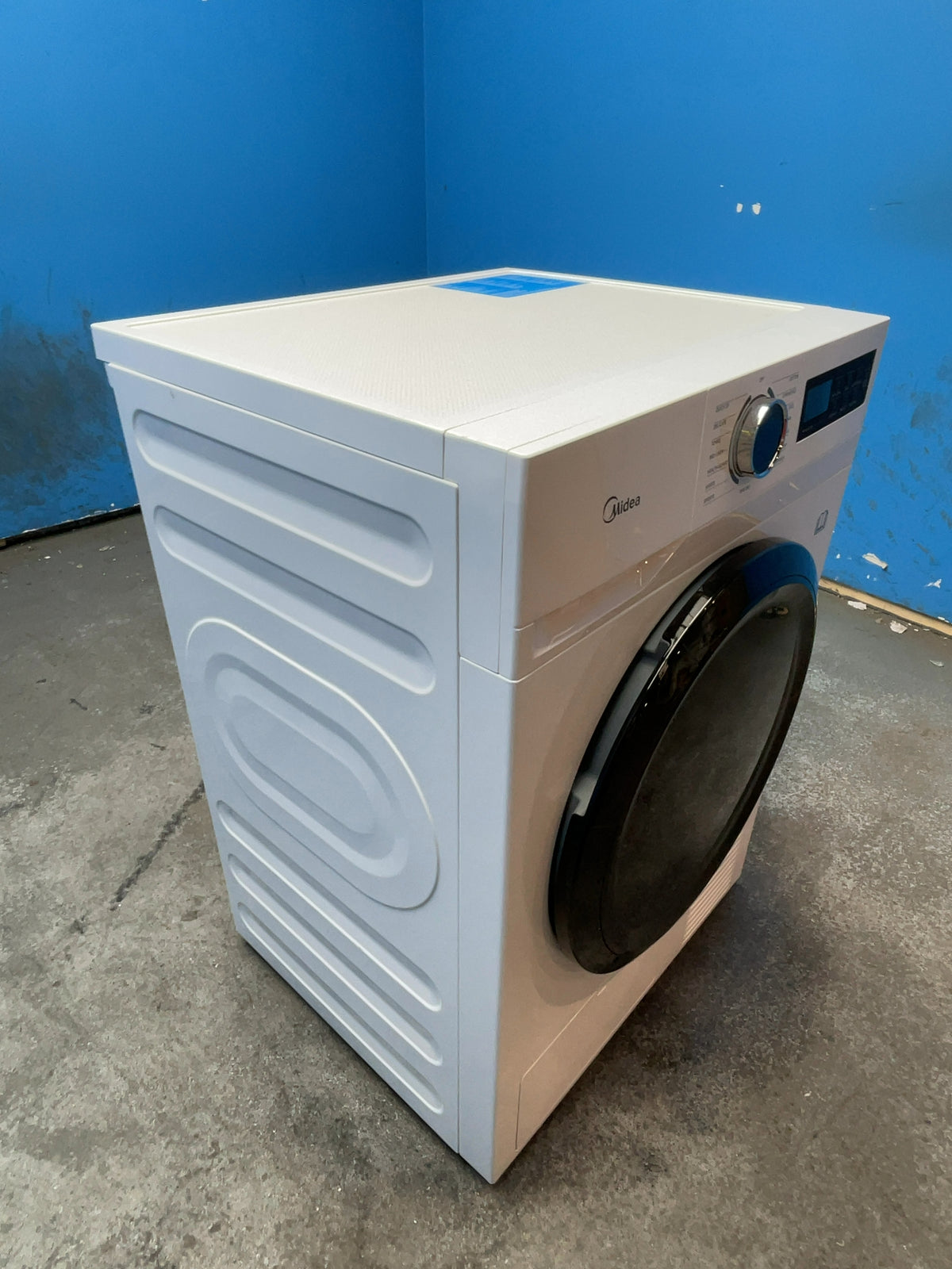 #GRC-168-034 - Midea 8kg Heat Pump Tumble Dryer – Sensor Dry, HealthGuard, 15 Programmes, White