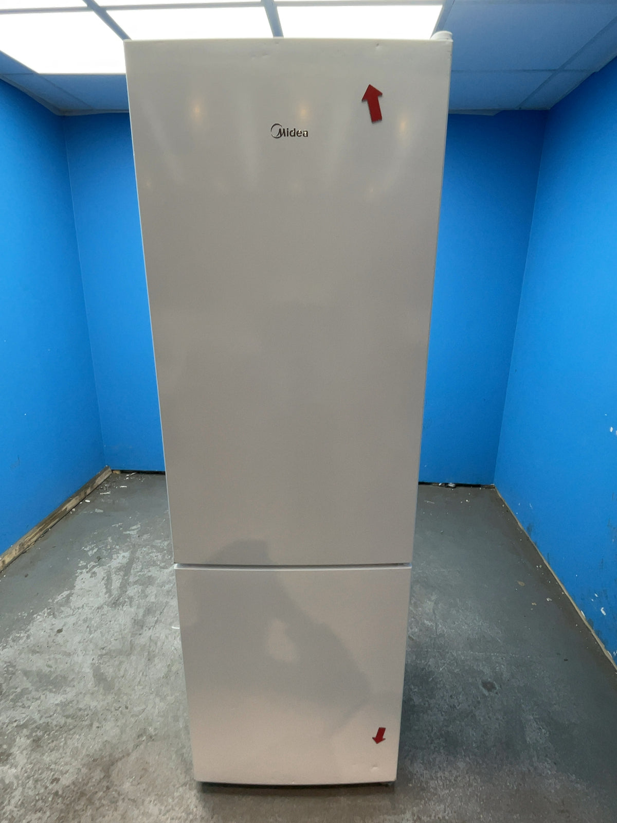 #GRC-168-048 - Midea 60/40 Total No Frost Fridge Freezer – 310L Capacity, White