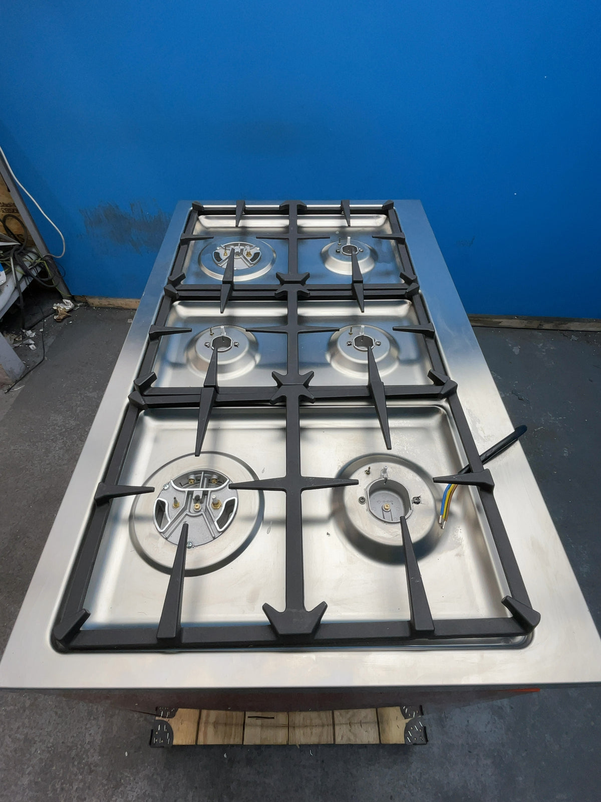 #GRC-168-074 - Bertazzoni Professional Series 100cm Dual Fuel Range Cooker – Twin Oven 123L, 6 Gas Burners, Dual Wok, Orange