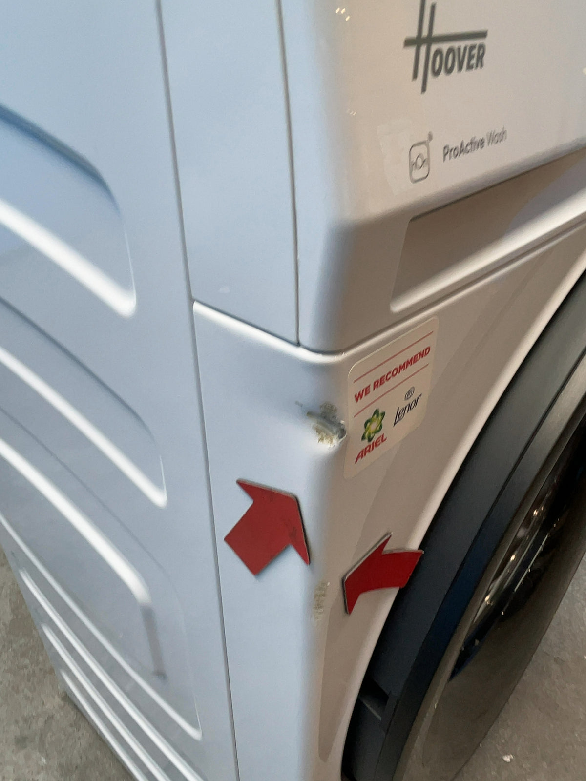 #GRC-168-116 - Hoover Pro Wash Series 3 9kg 1400rpm Washing Machine – ProActive Wash, White