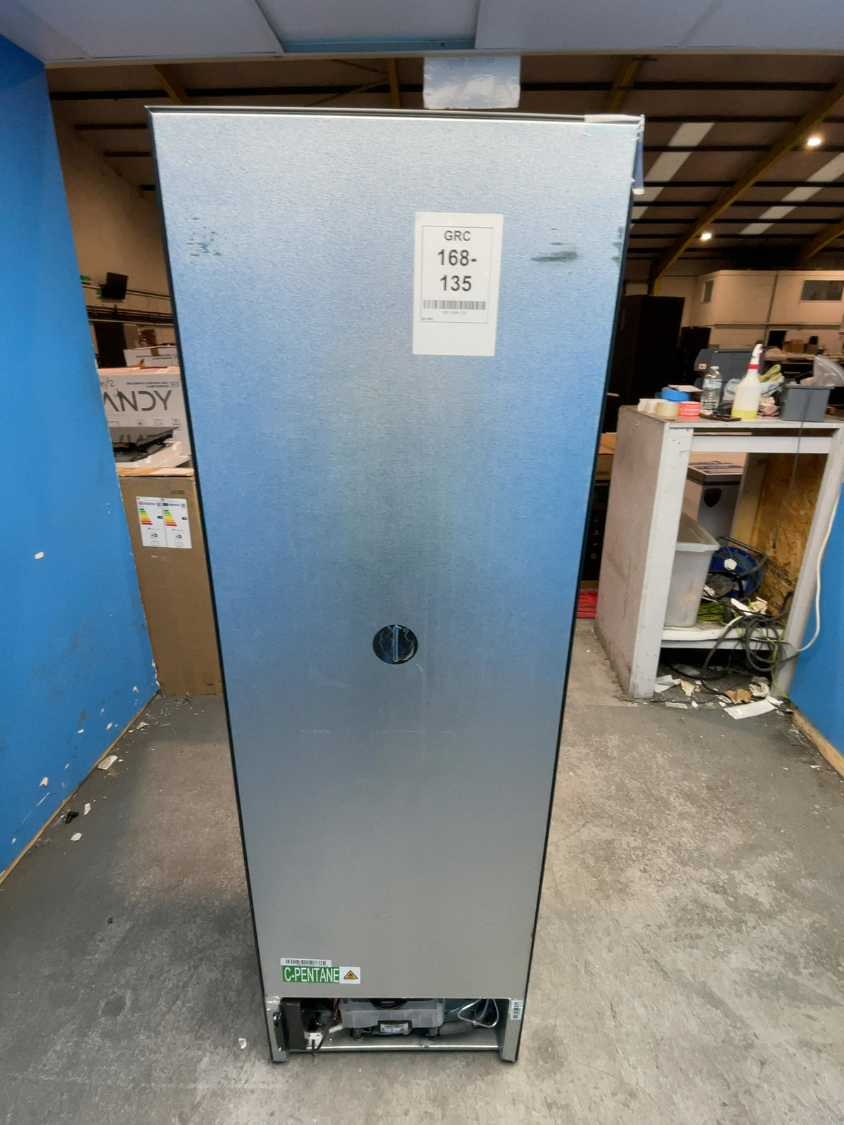#GRC-168-135 - Hoover H-FRIDGE 300 54.5cm Fridge Freezer – 252L, Black, Low Frost, Smart WiFi