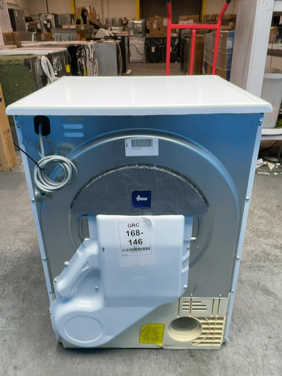 #GRC-168-146 - Hoover H-DRY 300 10kg Vented Tumble Dryer – WiFi Connected, White