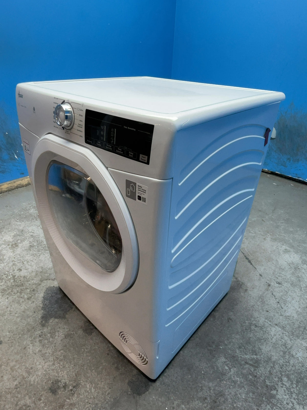 #GRC-168-161 - Hoover 10kg Condenser Tumble Dryer – Sensor Drying, White, B Energy Rating