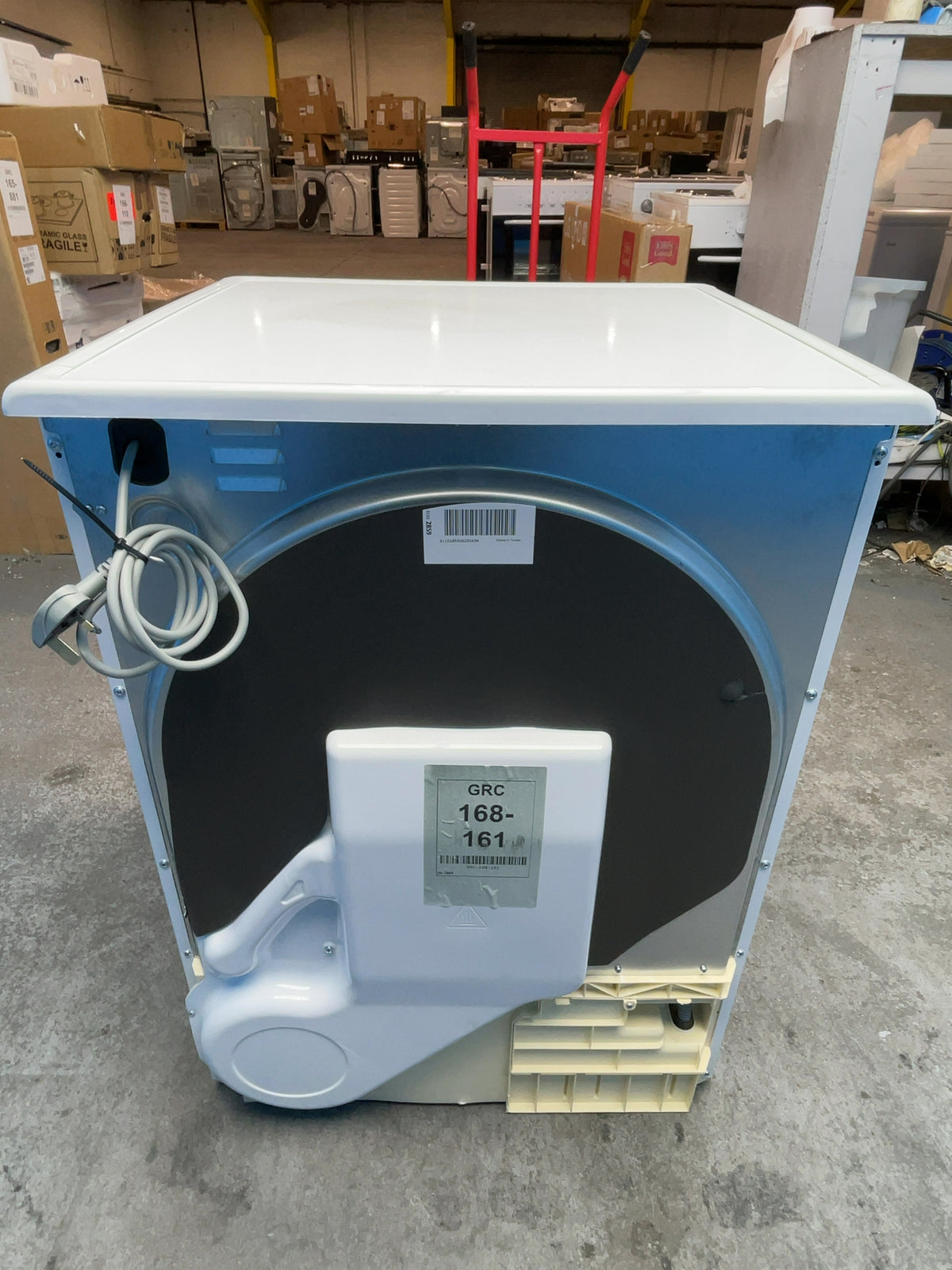 #GRC-168-161 - Hoover 10kg Condenser Tumble Dryer – Sensor Drying, White, B Energy Rating