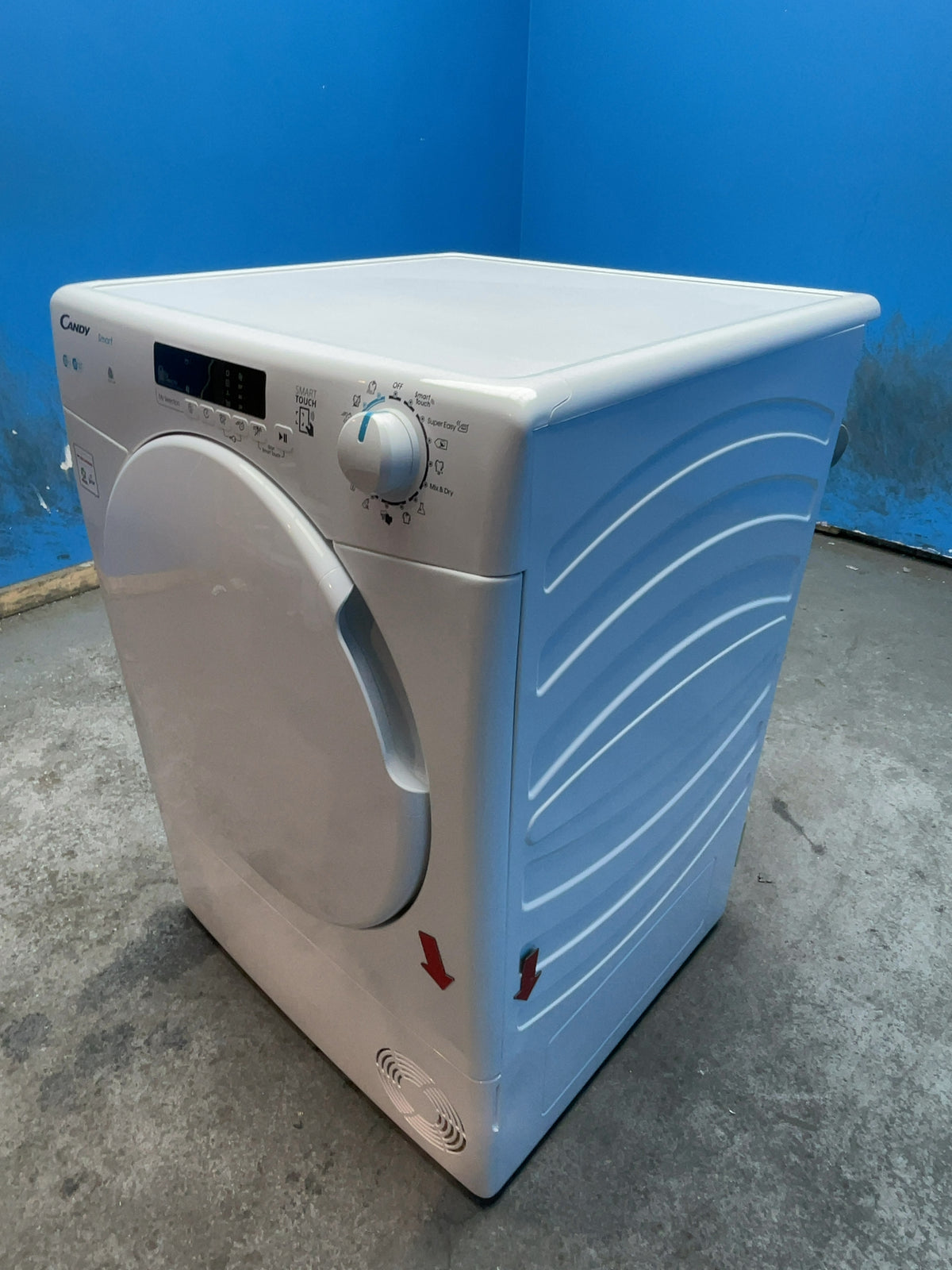 #GRC-168-166 - Candy Smart 10kg Condenser Tumble Dryer – Sensor Drying, White, G Energy Rating