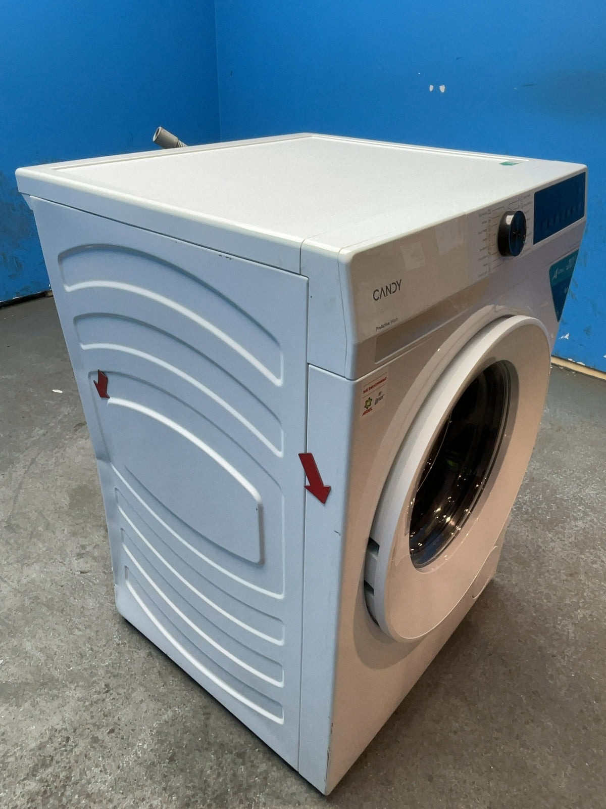 #GRC-168-169 - Candy Quick Pro 10kg 1400rpm Washing Machine – Quick Wash, Smart Spray, White