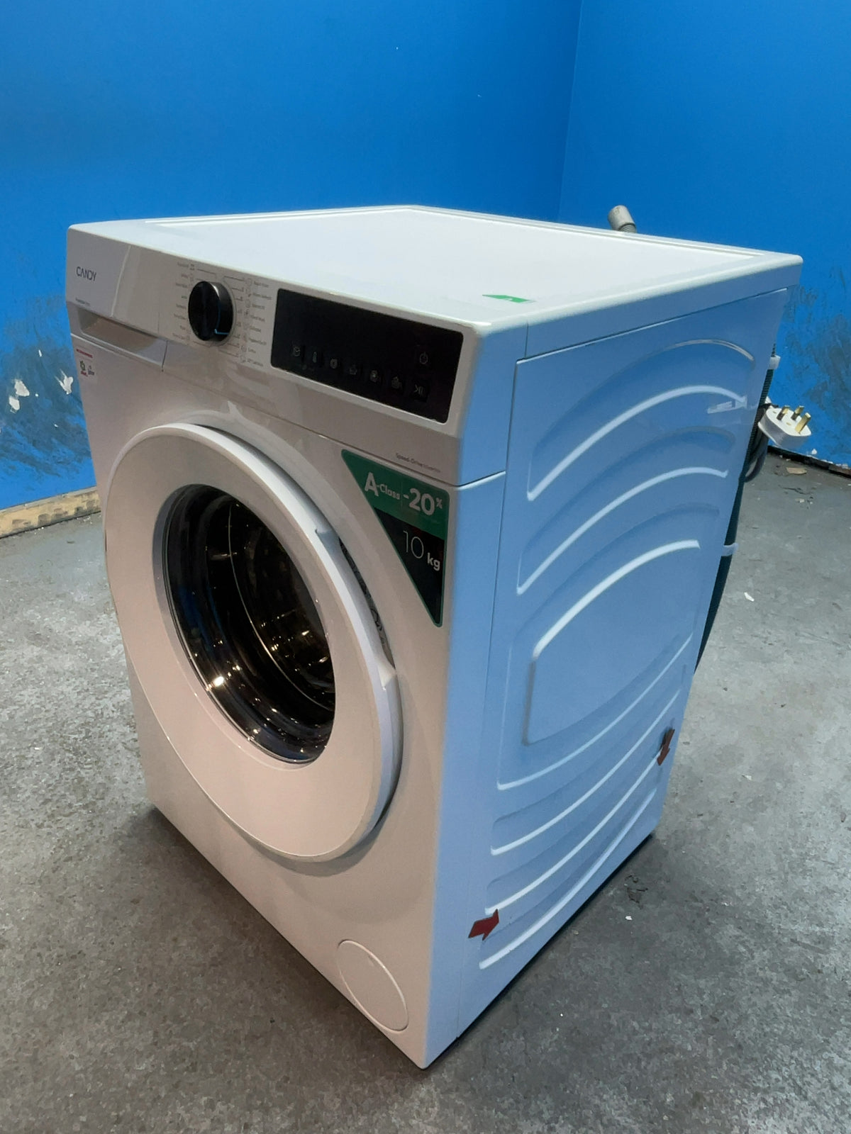 #GRC-168-169 - Candy Quick Pro 10kg 1400rpm Washing Machine – Quick Wash, Smart Spray, White