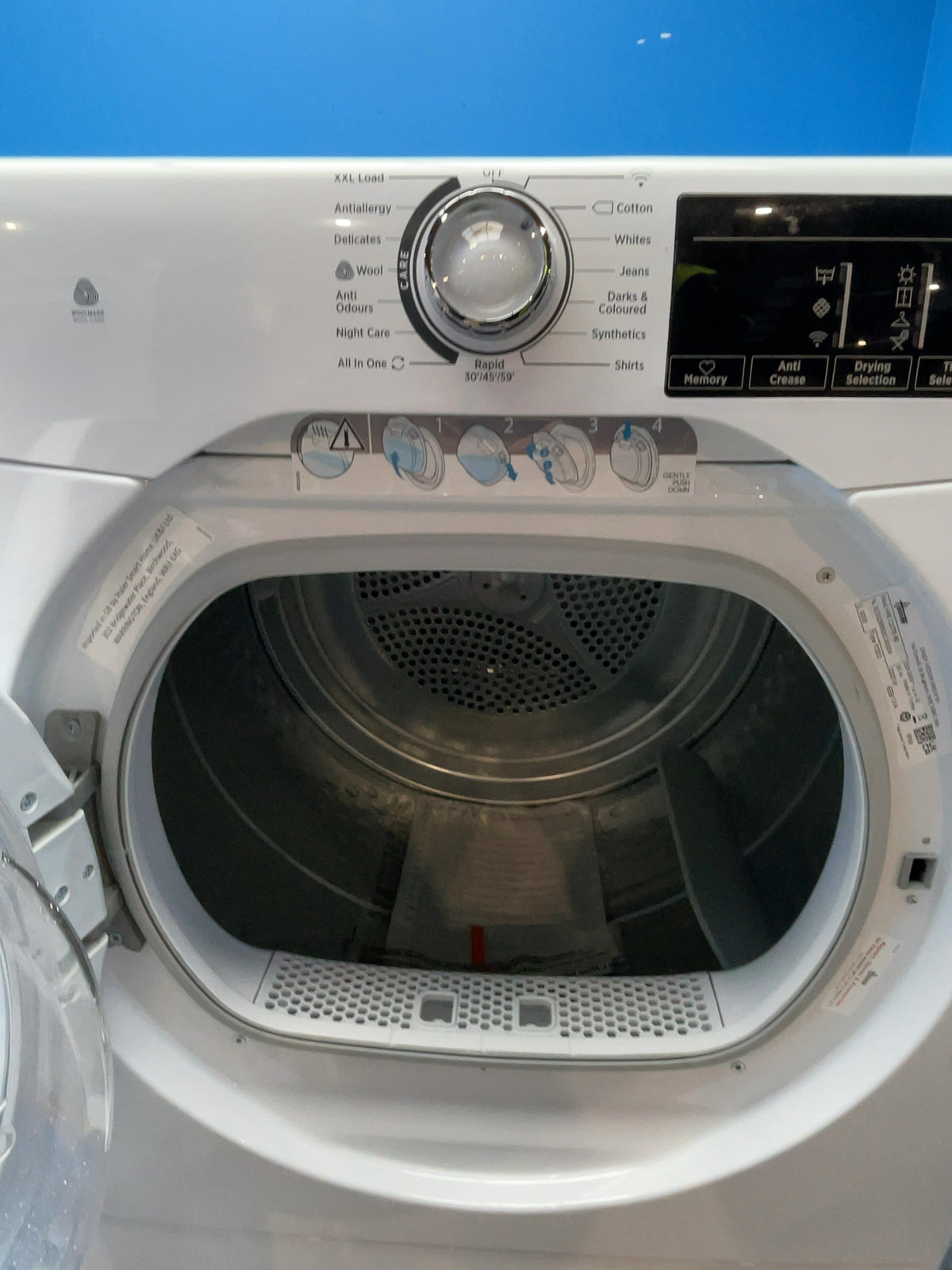 #GRC-168-175 - Hoover 10kg Condenser Tumble Dryer – Sensor Drying, White, B Energy Rating