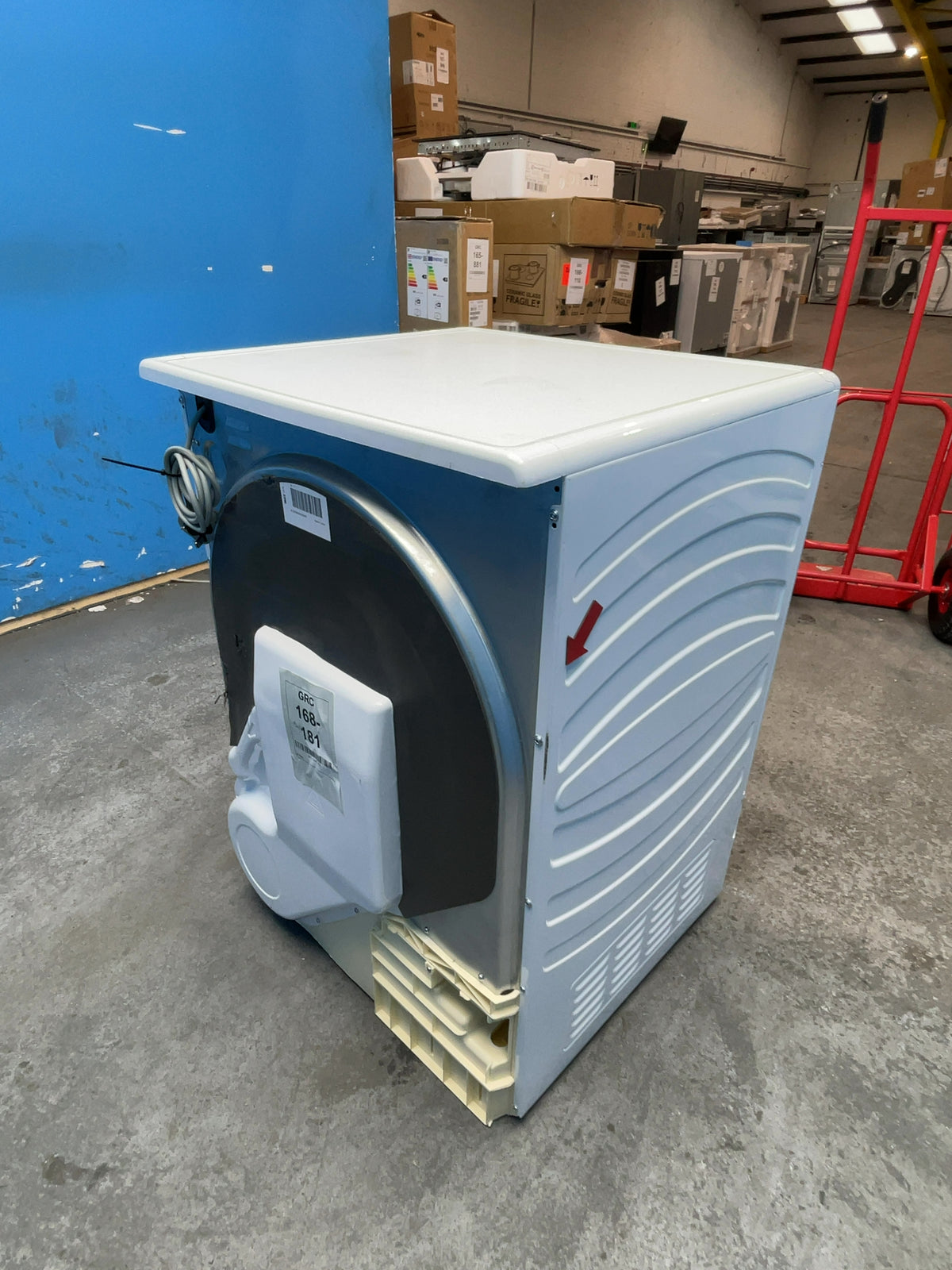 #GRC-168-181 - Candy Smart 10kg Condenser Tumble Dryer – Sensor Drying, White, G Energy Rating