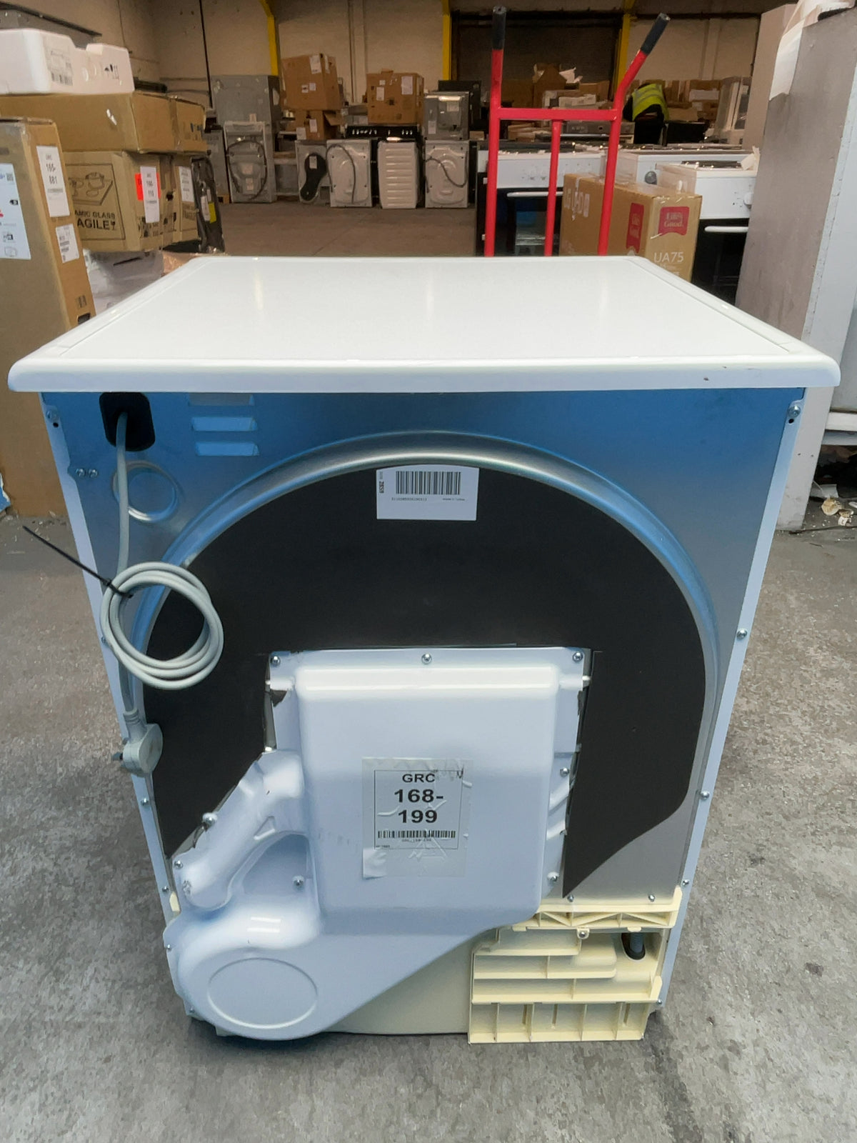 #GRC-168-199 - Hoover 10kg Condenser Tumble Dryer – Sensor Drying, White, B Energy Rating
