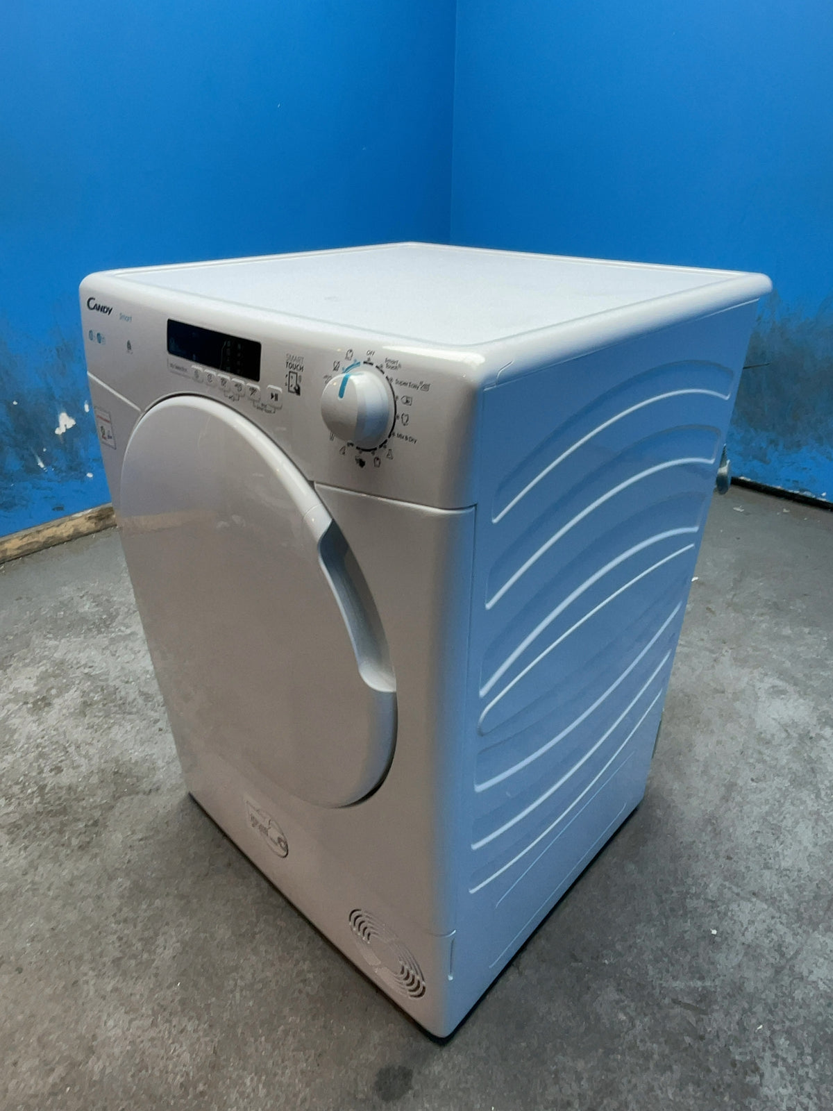 #GRC-168-201 - Candy Smart 10kg Condenser Tumble Dryer – Sensor Drying, White, G Energy Rating