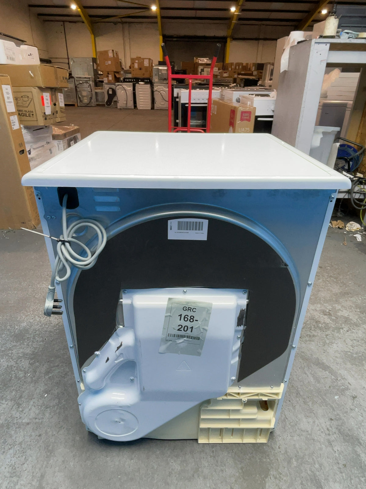 #GRC-168-201 - Candy Smart 10kg Condenser Tumble Dryer – Sensor Drying, White, G Energy Rating
