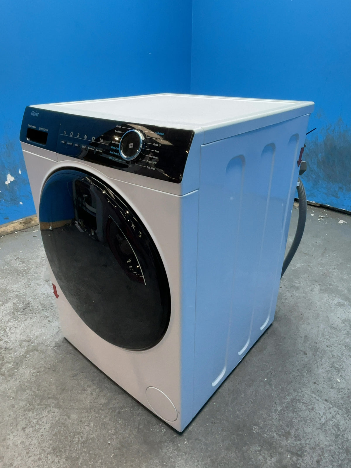 #GRC-168-361 - Haier I-Pro Series 3 10kg/6kg 1400rpm Washer Dryer – Direct Motion Beltless Motor, ABT Treatment, White
