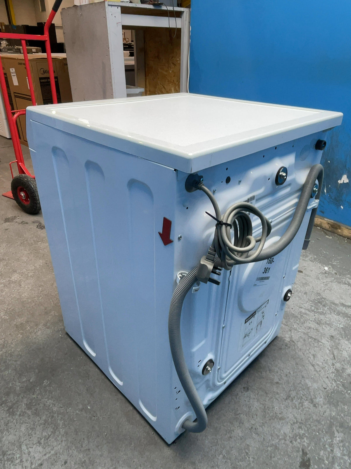 #GRC-168-361 - Haier I-Pro Series 3 10kg/6kg 1400rpm Washer Dryer – Direct Motion Beltless Motor, ABT Treatment, White