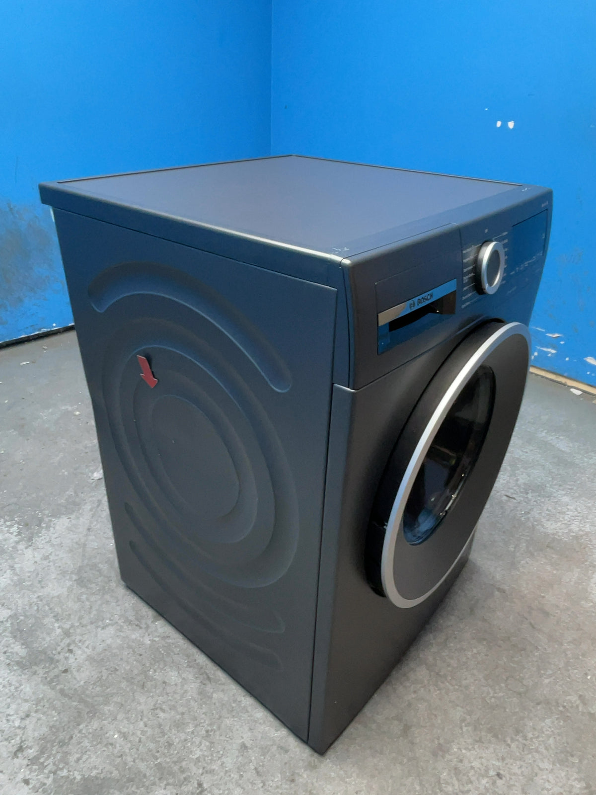 #GRC-168-370 - Bosch 9kg 1400rpm Washing Machine – SpeedPerfect, Cast Iron Grey
