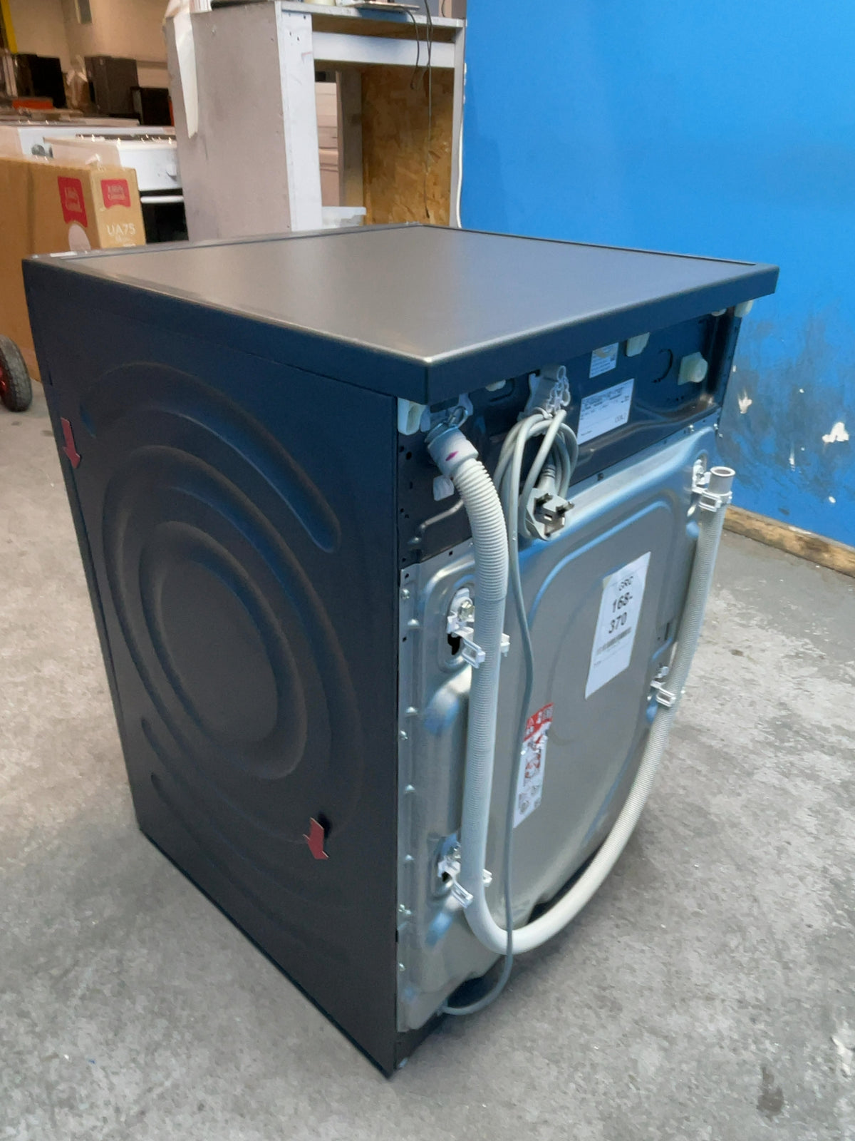 #GRC-168-370 - Bosch 9kg 1400rpm Washing Machine – SpeedPerfect, Cast Iron Grey