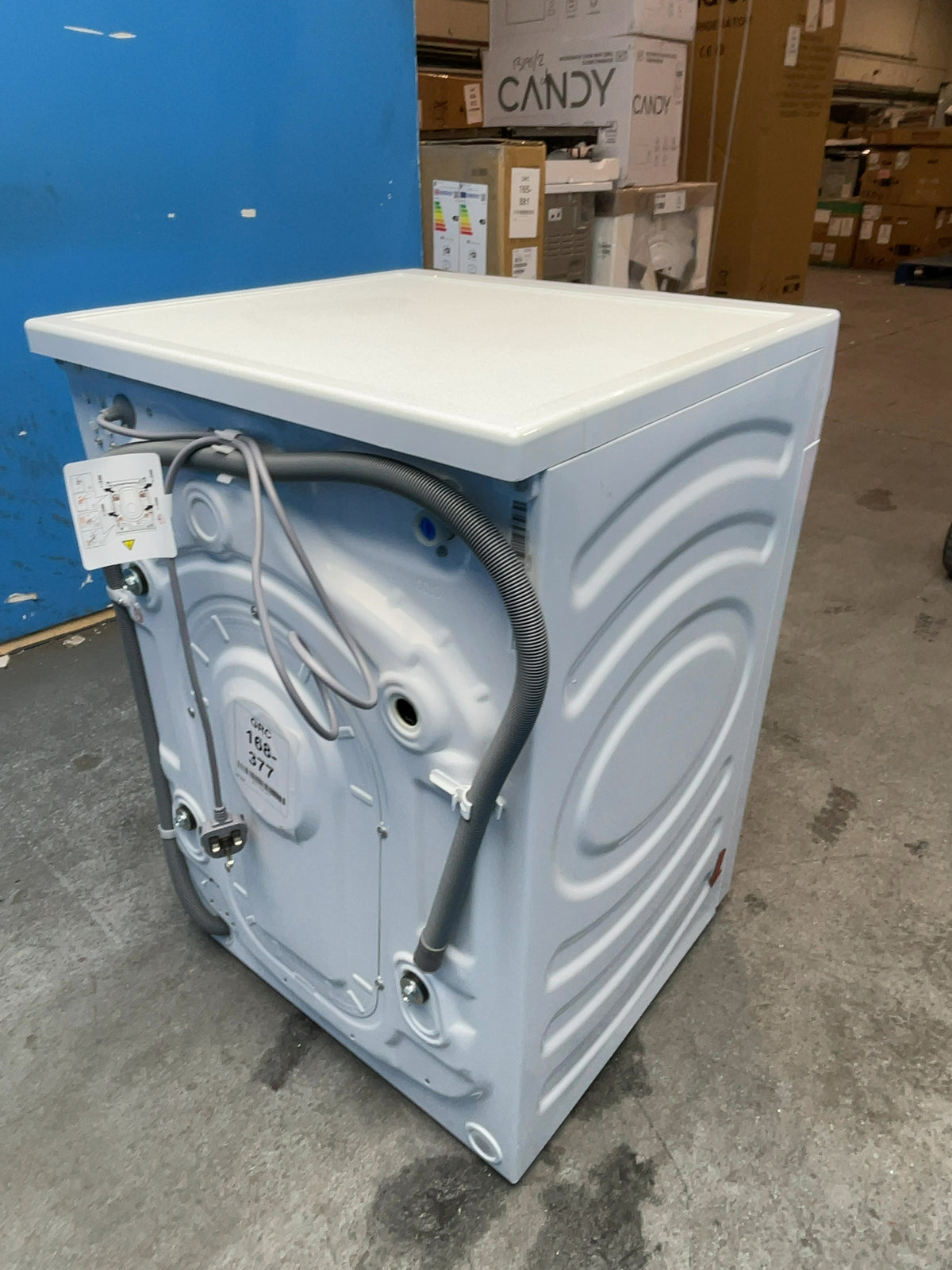 #GRC-168-377 - Hisense 10.5kg 1400rpm Washing Machine – Steam Refresh, WiFi Connected, White