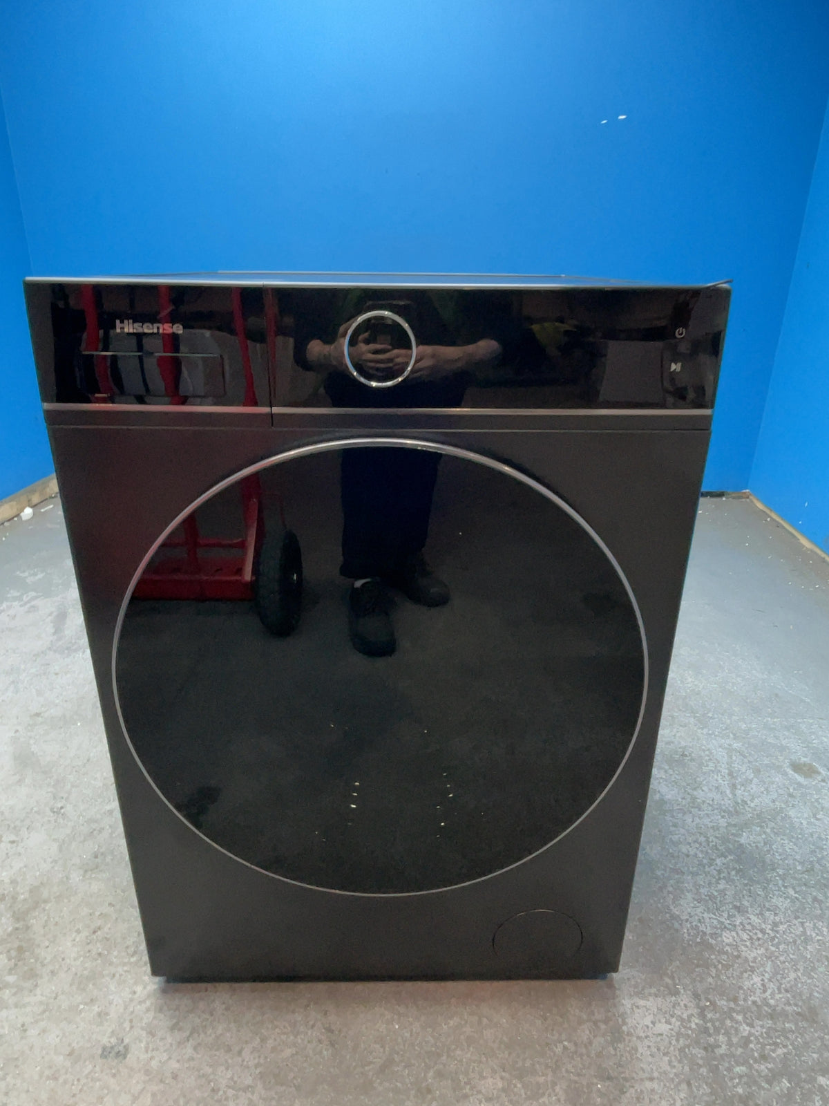 #GRC-168-388 - Hisense 12kg 1400rpm Washing Machine – Pure Jet Pro, Steam Function, Black