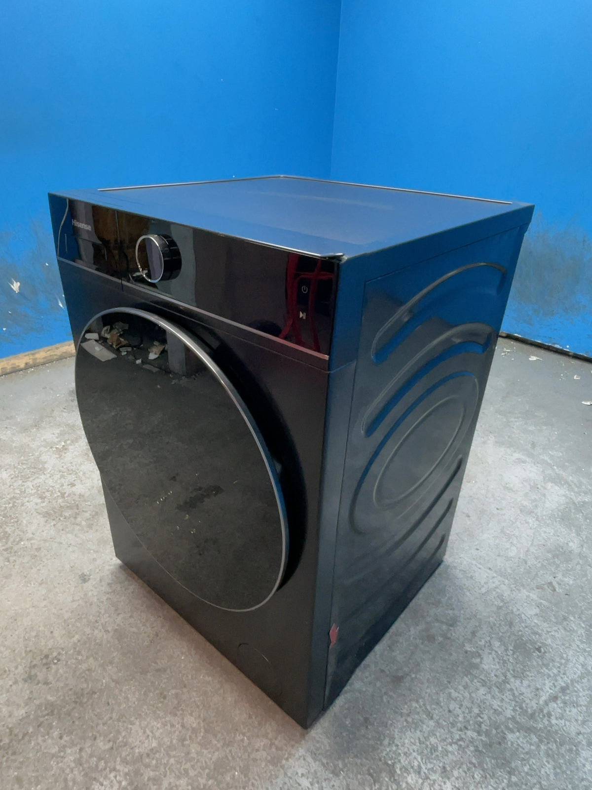 #GRC-168-388 - Hisense 12kg 1400rpm Washing Machine – Pure Jet Pro, Steam Function, Black