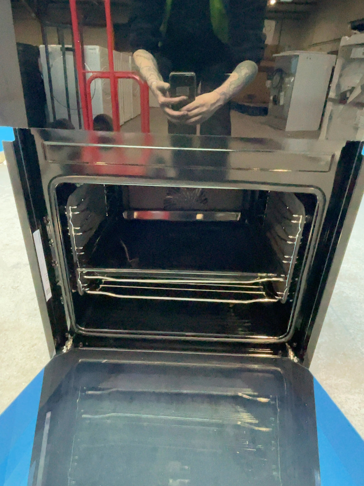 #GRC-168-409 - Hisense Hi6 60cm Electric Double Oven – 120L Capacity, Catalytic Liners, Air Fry