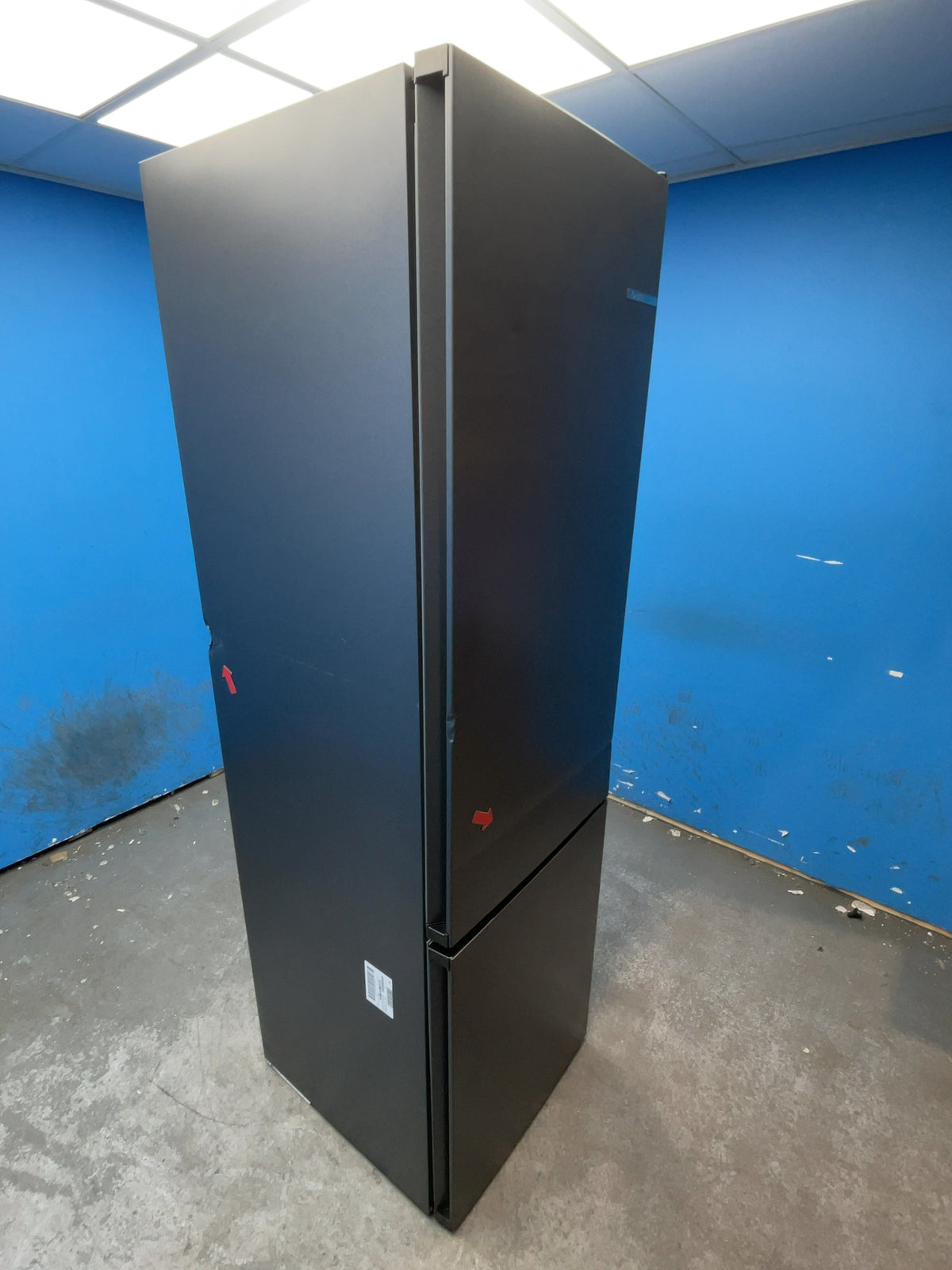 #GRC-168-411 - Bosch Serie 4 60cm 70/30 Fridge Freezer – 363L, Anthracite, Total No Frost