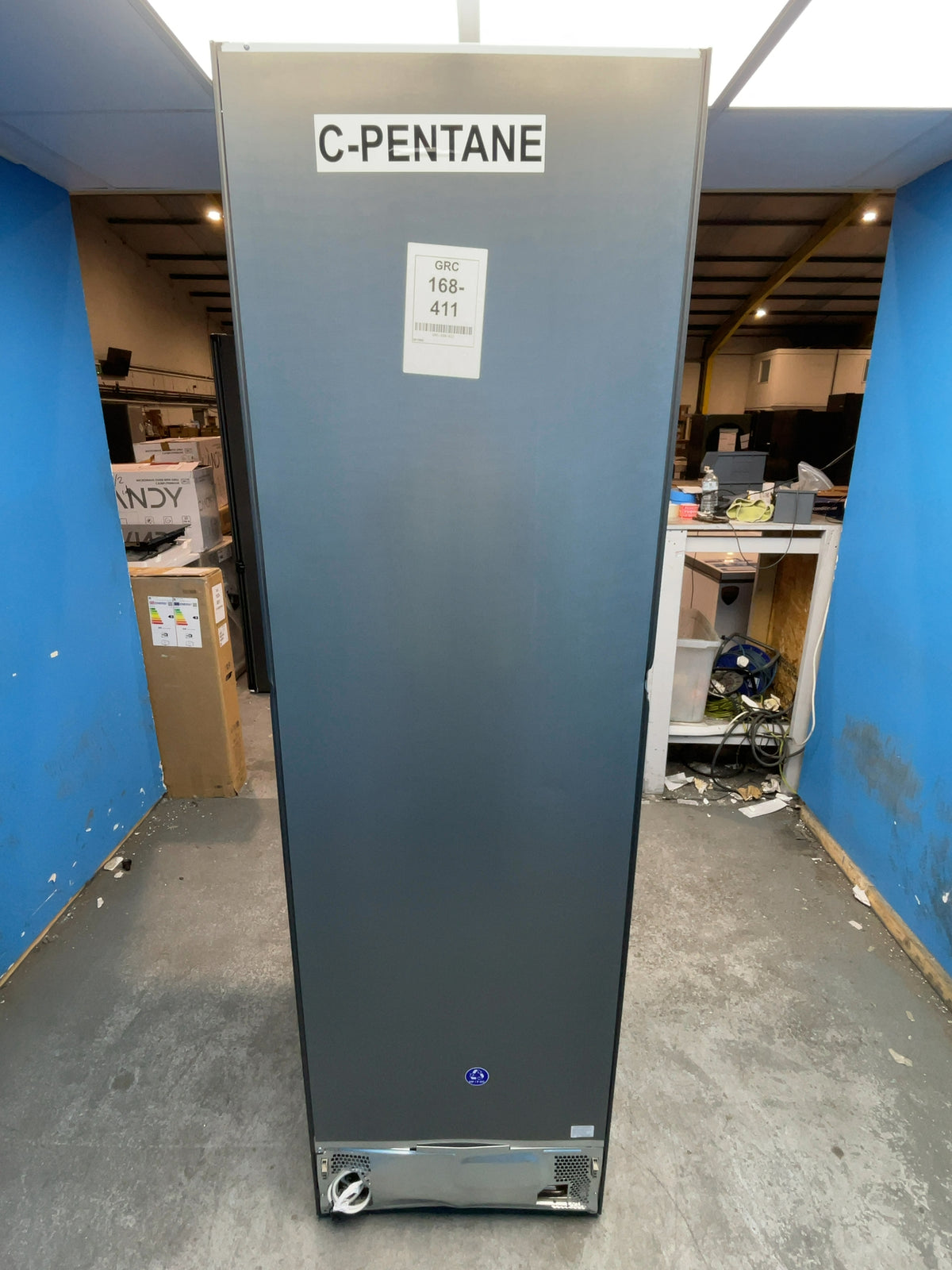 #GRC-168-411 - Bosch Serie 4 60cm 70/30 Fridge Freezer – 363L, Anthracite, Total No Frost