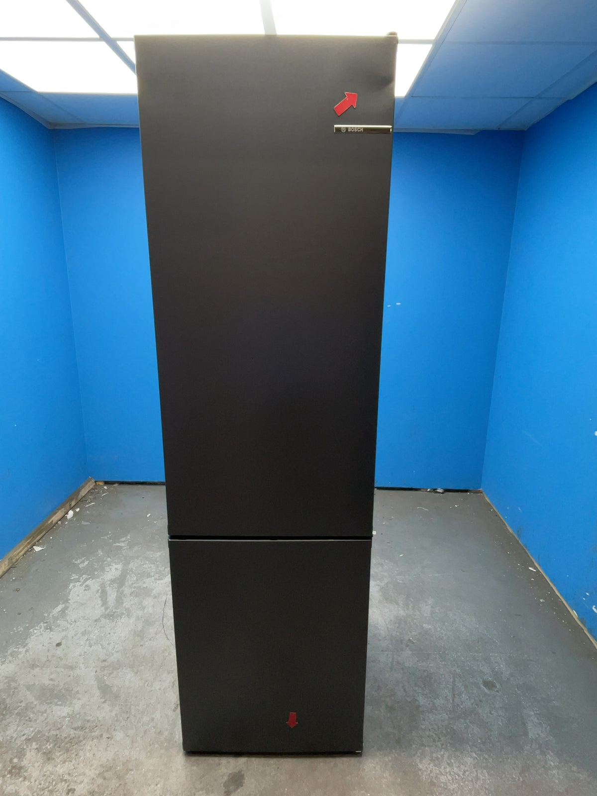 #GRC-168-422 - Bosch Serie 4 60cm 70/30 Fridge Freezer – 363L, Anthracite, Total No Frost