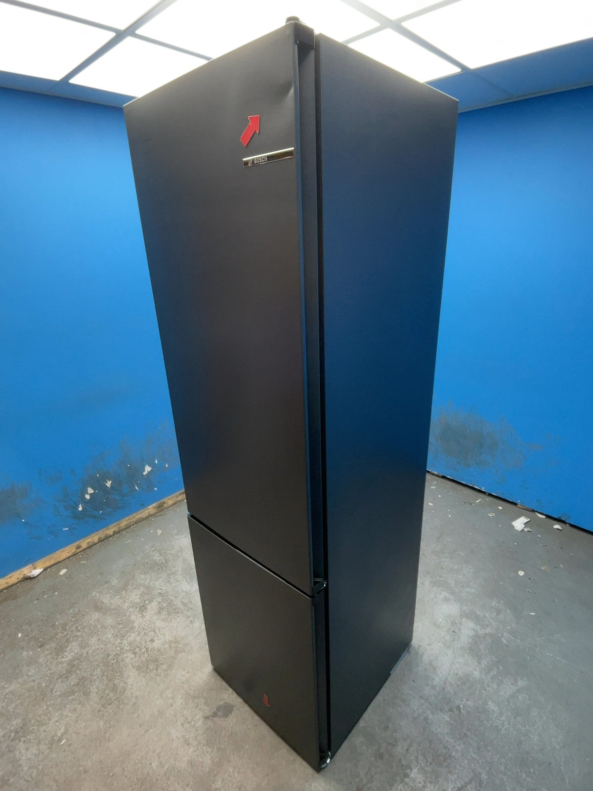 #GRC-168-422 - Bosch Serie 4 60cm 70/30 Fridge Freezer – 363L, Anthracite, Total No Frost