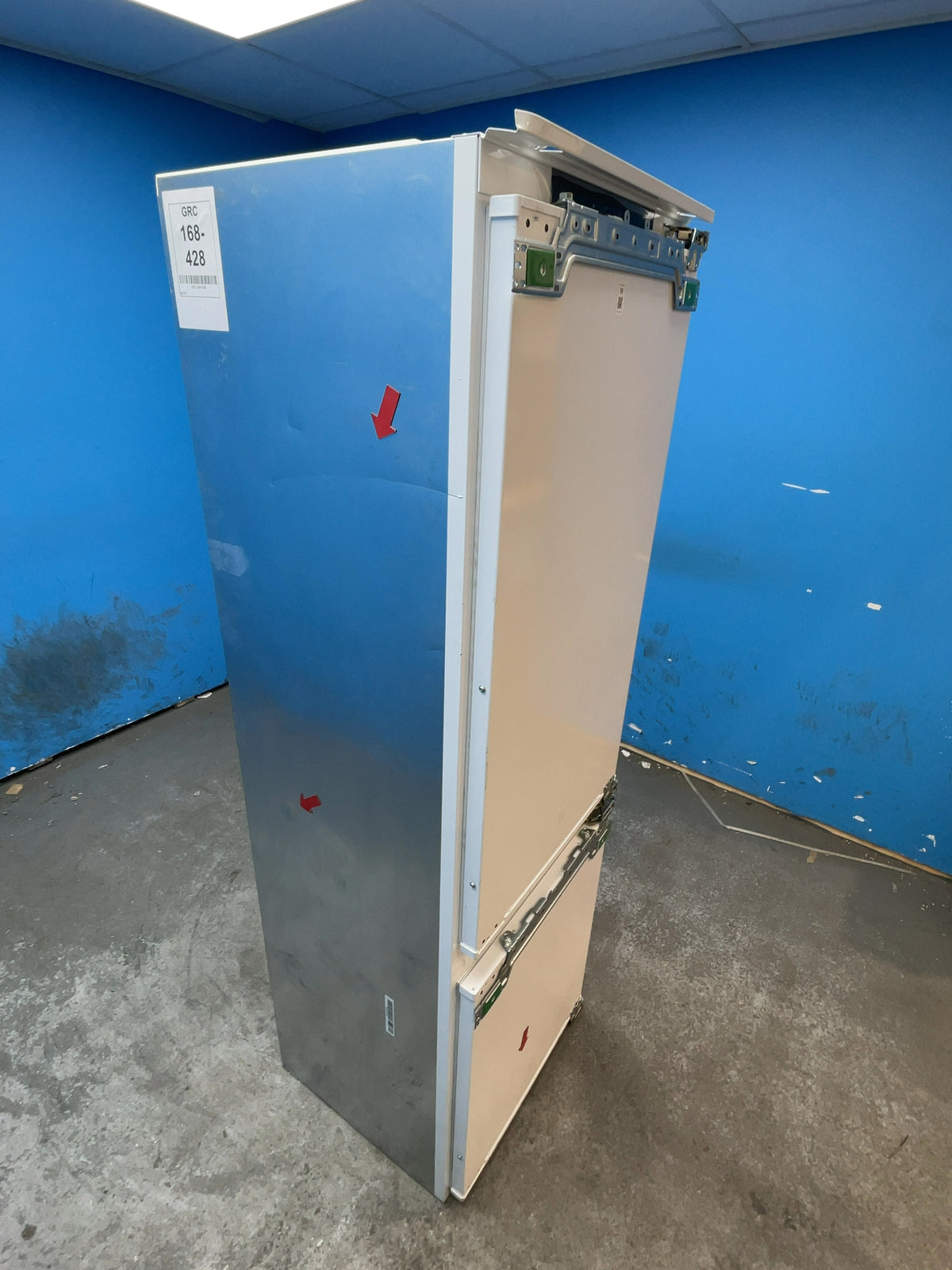 #GRC-168-428 - AEG 6000 TwinTech 177cm Integrated Fridge Freezer – 70/30 Split, Frost Free, Fixed Hinge