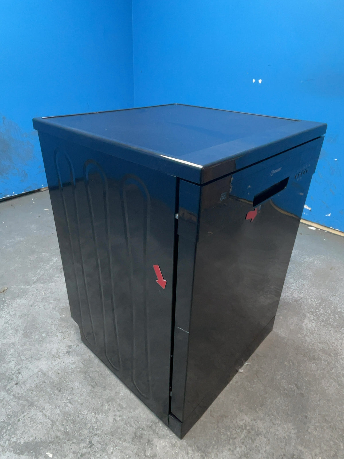 #GRC-168-429 - Indesit Push&Go IN2FE13CNO7BUK 13 Place Freestanding Dishwasher - Black