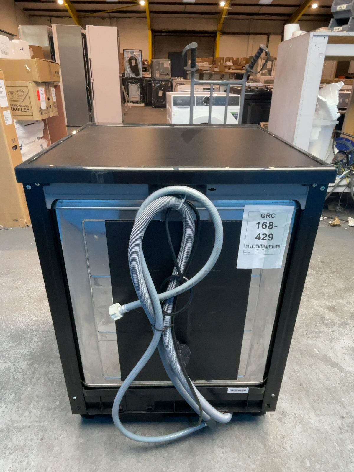 #GRC-168-429 - Indesit Push&Go IN2FE13CNO7BUK 13 Place Freestanding Dishwasher - Black