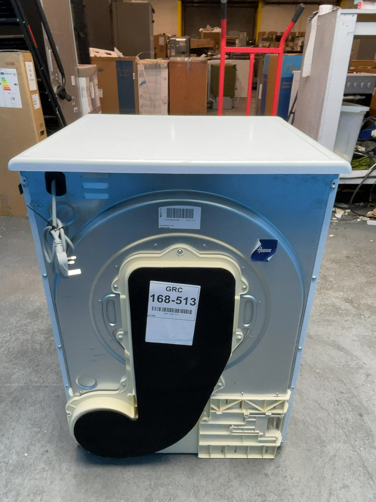#GRC-168-513 - Hoover 10kg Heat Pump Tumble Dryer – WiFi Connected, White, A+++ Energy Rating