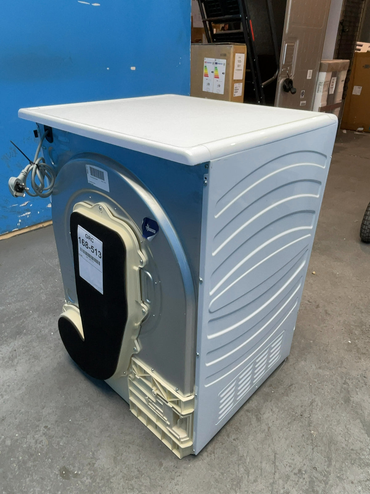 #GRC-168-513 - Hoover 10kg Heat Pump Tumble Dryer – WiFi Connected, White, A+++ Energy Rating