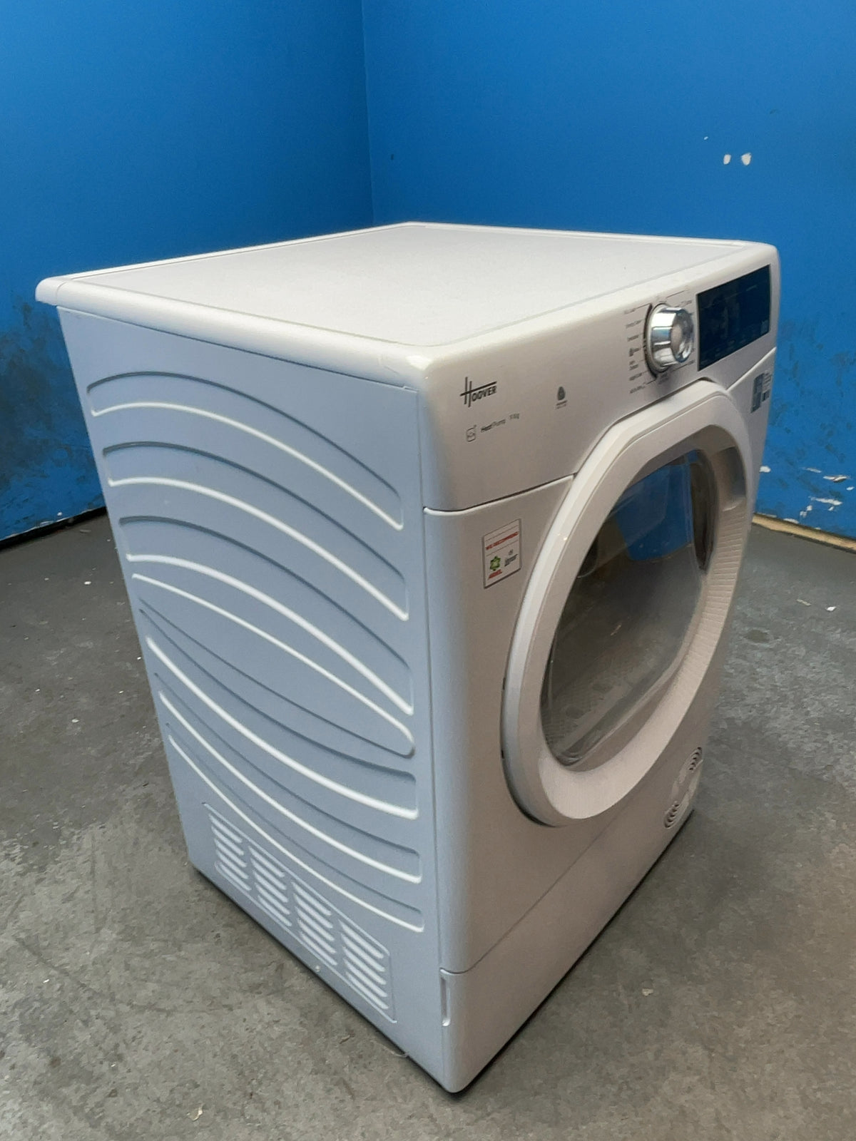 #GRC-168-513 - Hoover 10kg Heat Pump Tumble Dryer – WiFi Connected, White, A+++ Energy Rating
