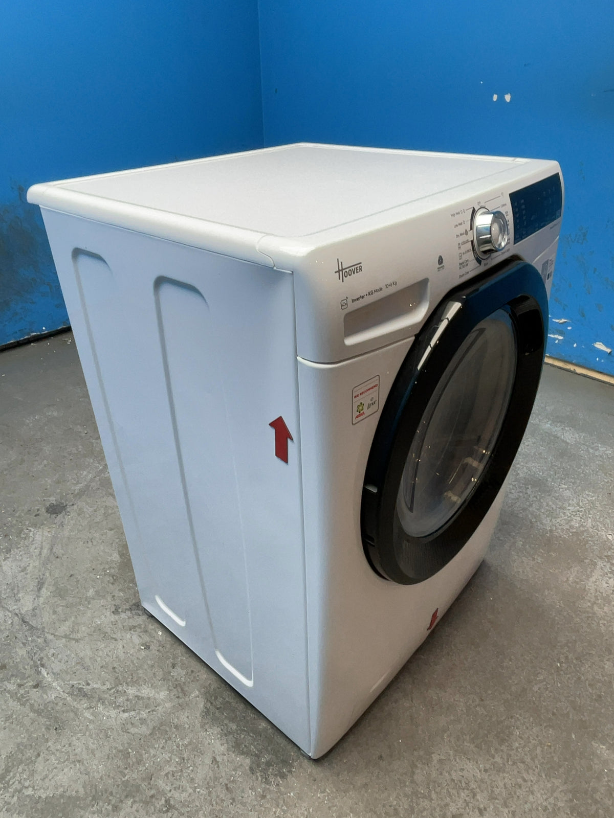 #GRC-168-517 - Hoover H-WASH & DRY 350 Washer Dryer – 10kg Wash, 6kg Dry, 1400rpm, WiFi Connected