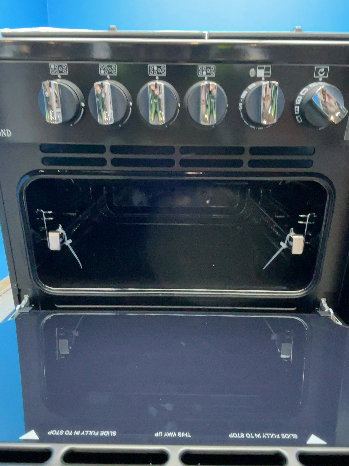 #GRC-168-565 - Stoves Richmond 110cm Quad Oven Dual Fuel Range Cooker – 196L, AirFry, Black