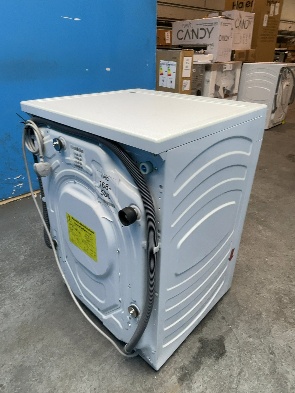 #GRC-168-586 - Hoover 10kg 1400rpm Washing Machine – Digital Inverter Motor, White