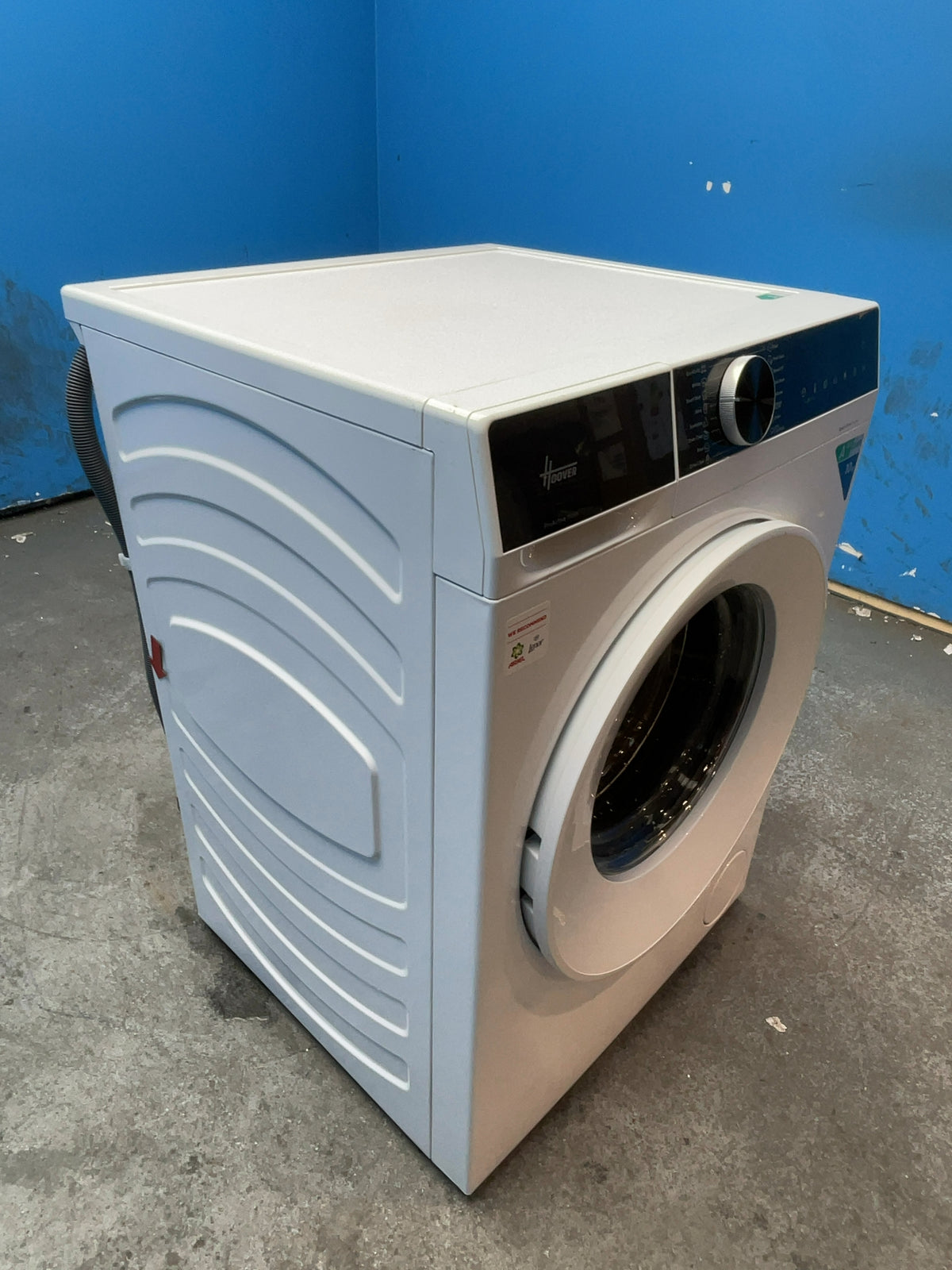 #GRC-168-588 - Hoover 10kg 1400rpm Washing Machine – Digital Inverter Motor, White