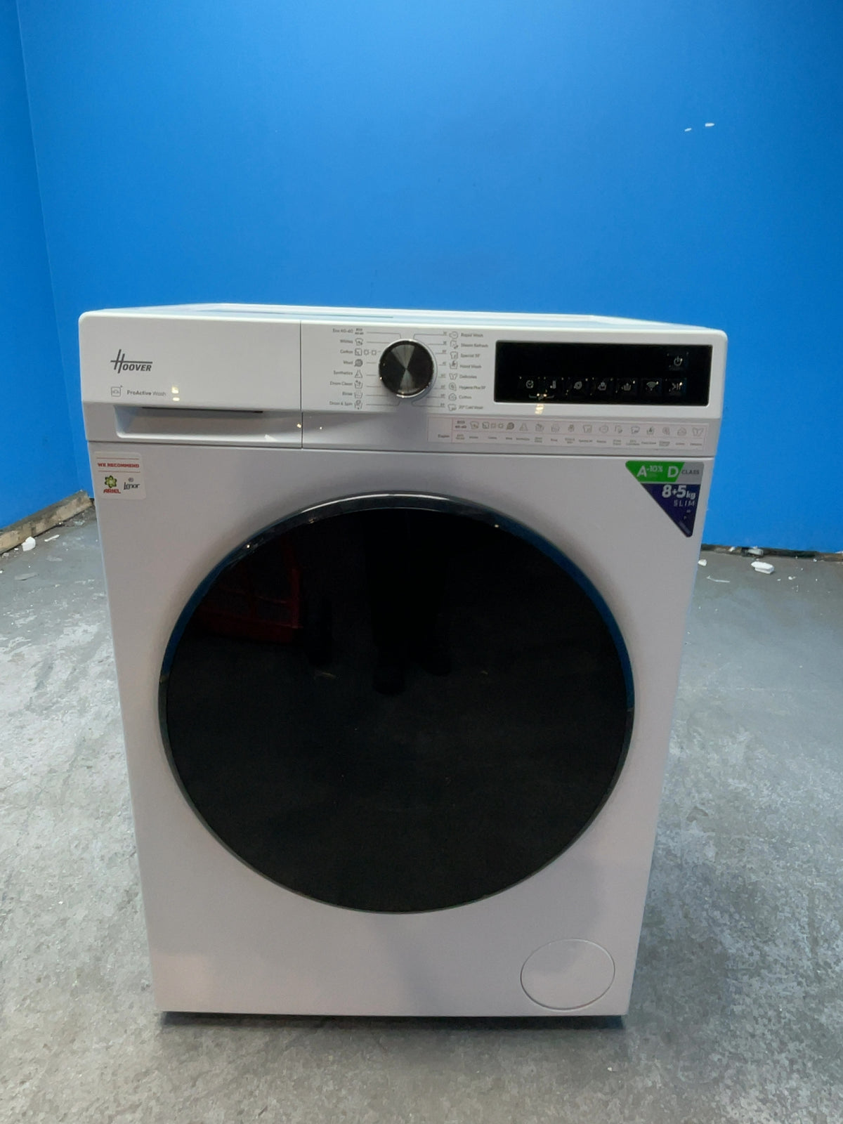 #GRC-168-590 - Hoover Pro Wash Series 3 Washer Dryer – 8kg Wash, 5kg Dry, 1400rpm, WiFi Connected