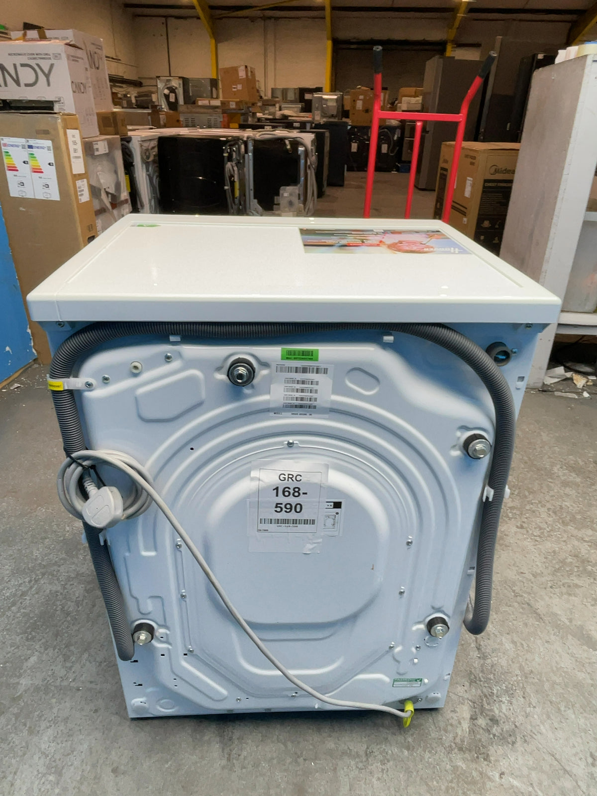 #GRC-168-590 - Hoover Pro Wash Series 3 Washer Dryer – 8kg Wash, 5kg Dry, 1400rpm, WiFi Connected