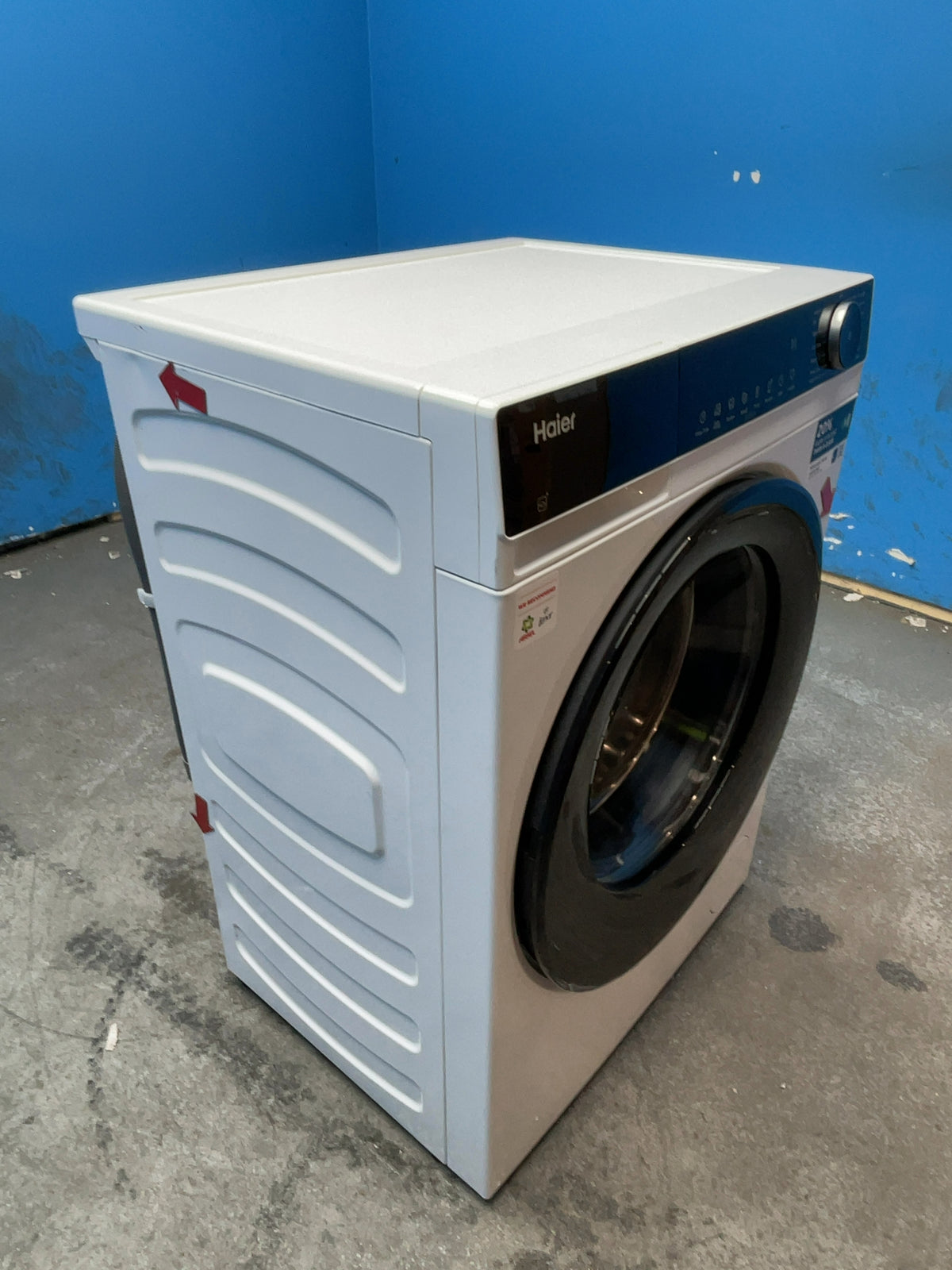 #GRC-168-594 - Haier 9kg 1400rpm Washing Machine – Steam Function, WiFi Connected, White