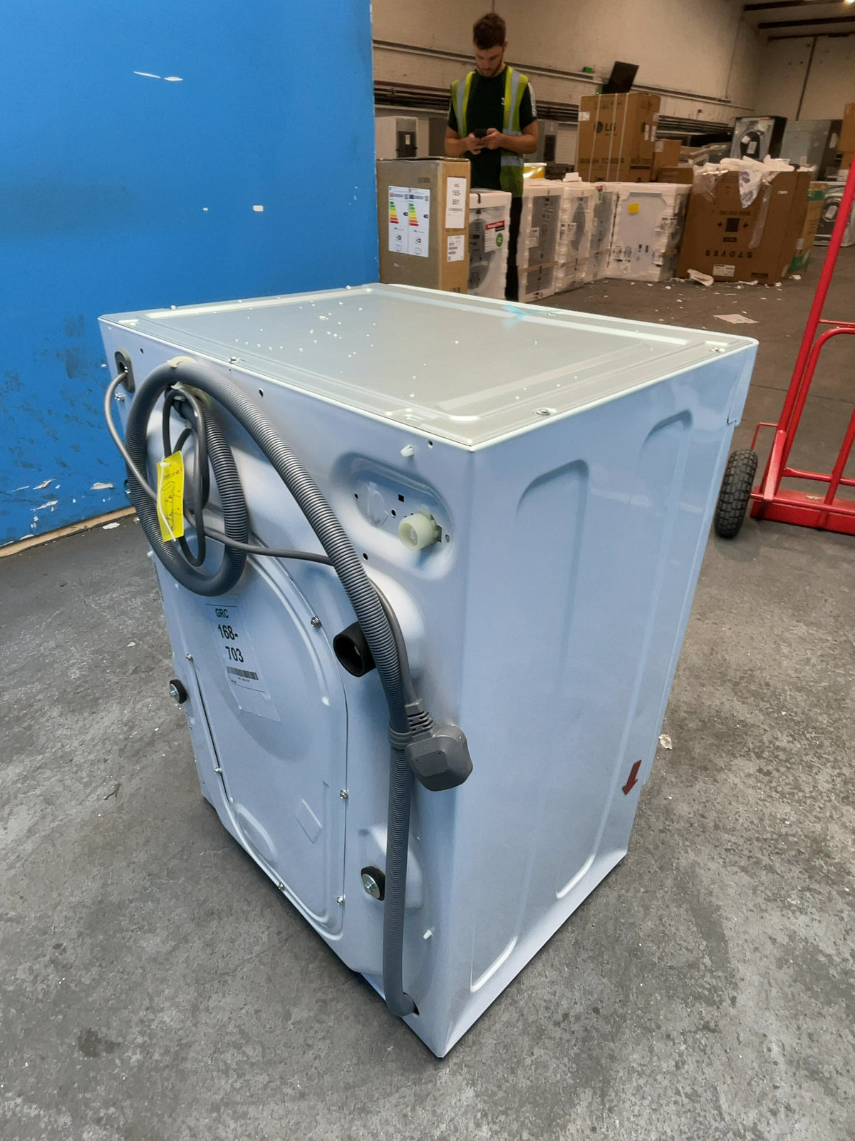 #GRC-168-703 - Candy 8kg 1400rpm Integrated Washing Machine – Inverter Motor, White