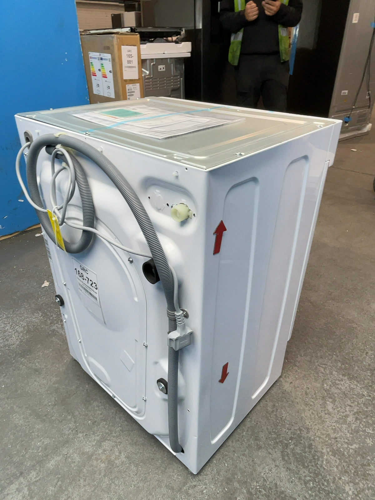 #GRC-168-723 - Candy ProWash&Dry 400 9kg/6kg Integrated Washer Dryer – Autodose, WiFi, Steam, White