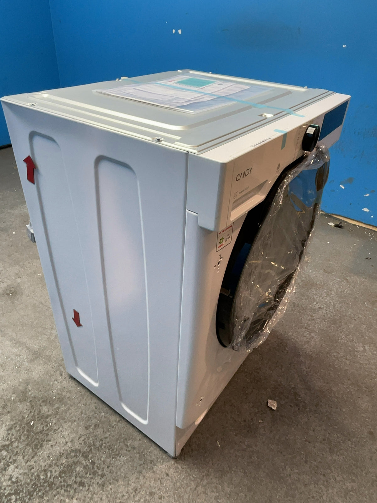 #GRC-168-723 - Candy ProWash&Dry 400 9kg/6kg Integrated Washer Dryer – Autodose, WiFi, Steam, White