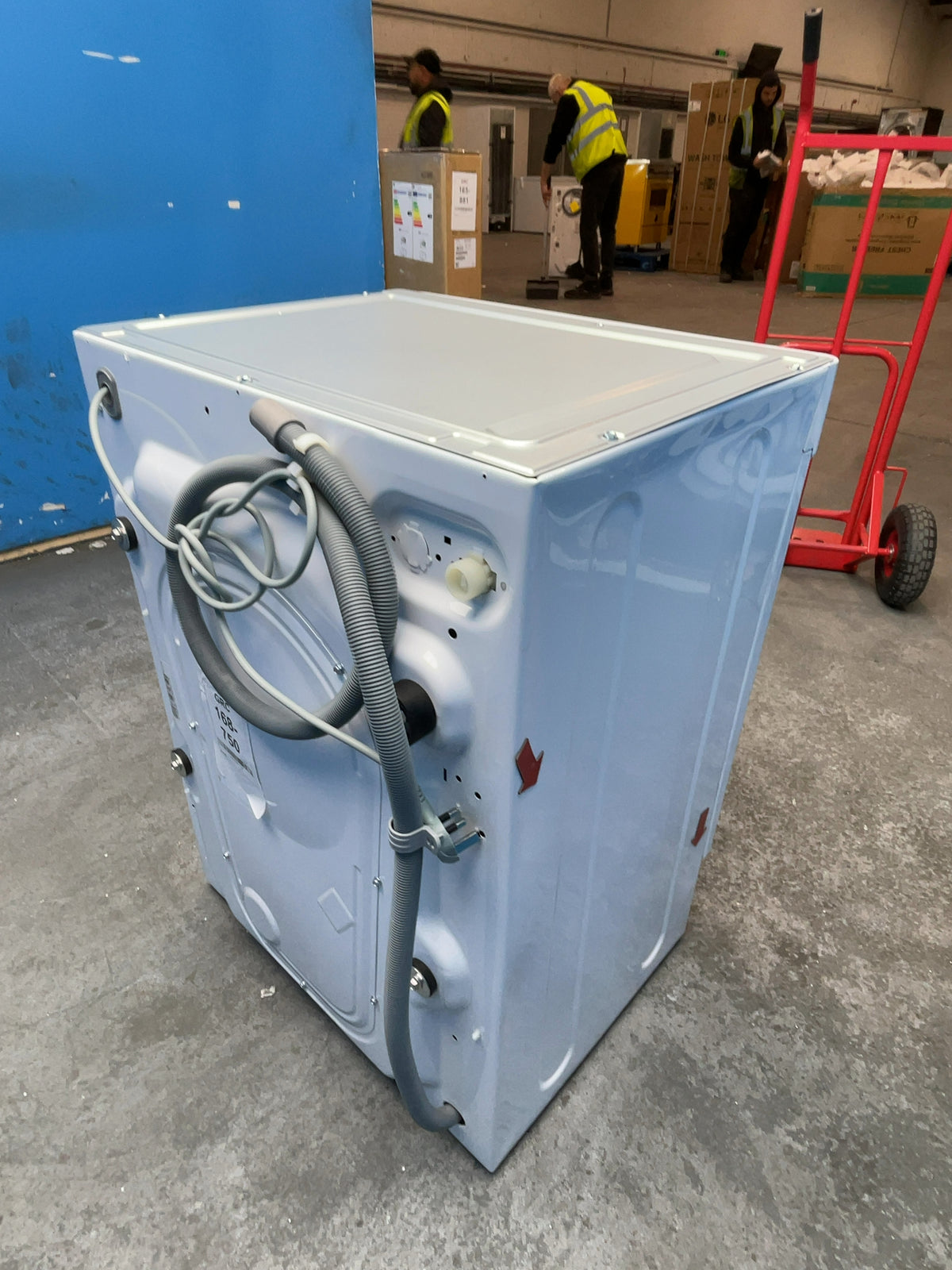 #GRC-168-750 - Candy CBW 57D1XE-80 7kg Integrated Washing Machine – 1500rpm, KG Detector, Steam Function, White