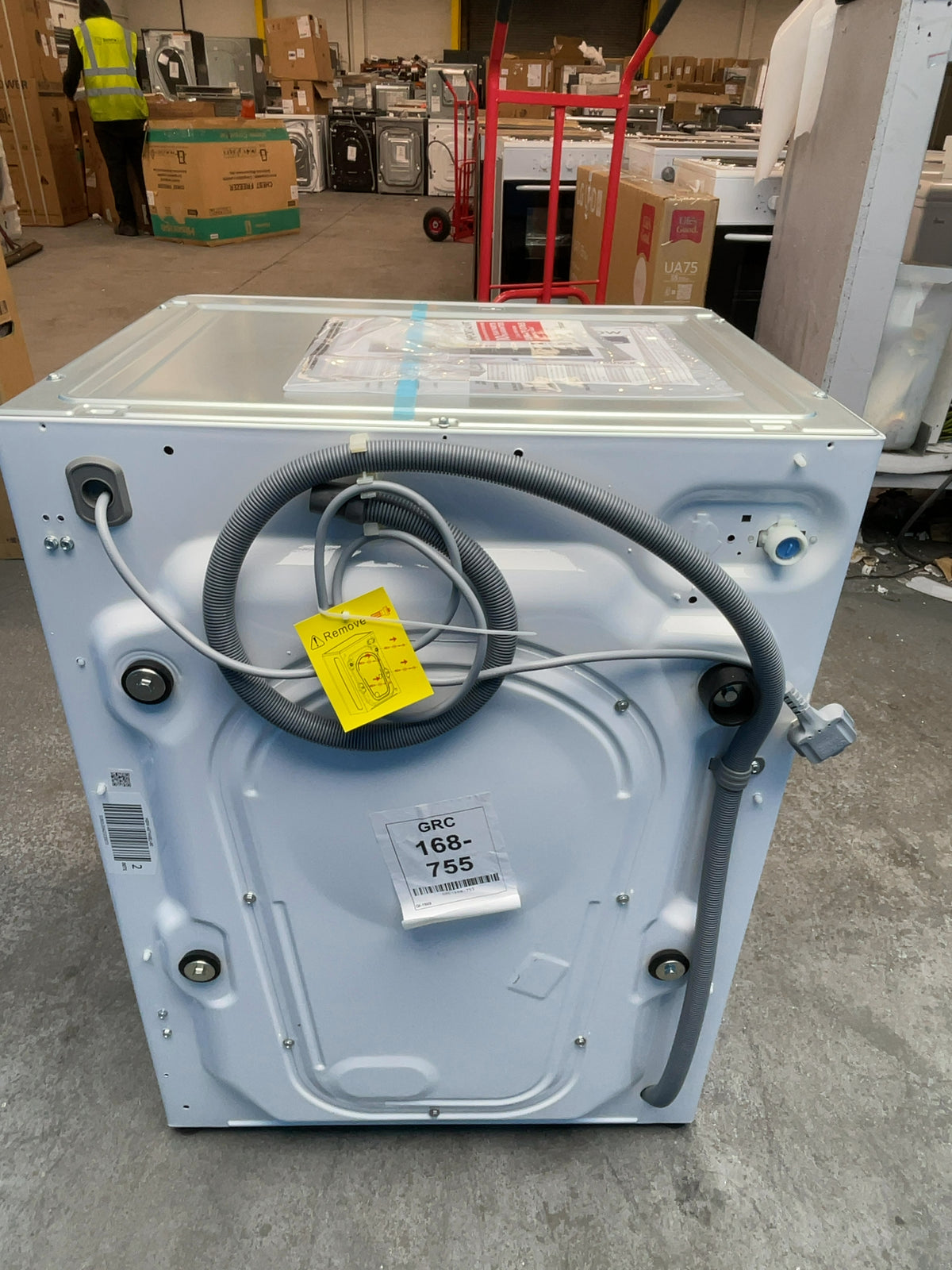 #GRC-168-755 - Hoover H-WASH 300 8kg 1400rpm Integrated Washing Machine – KG Mode Sensor, White