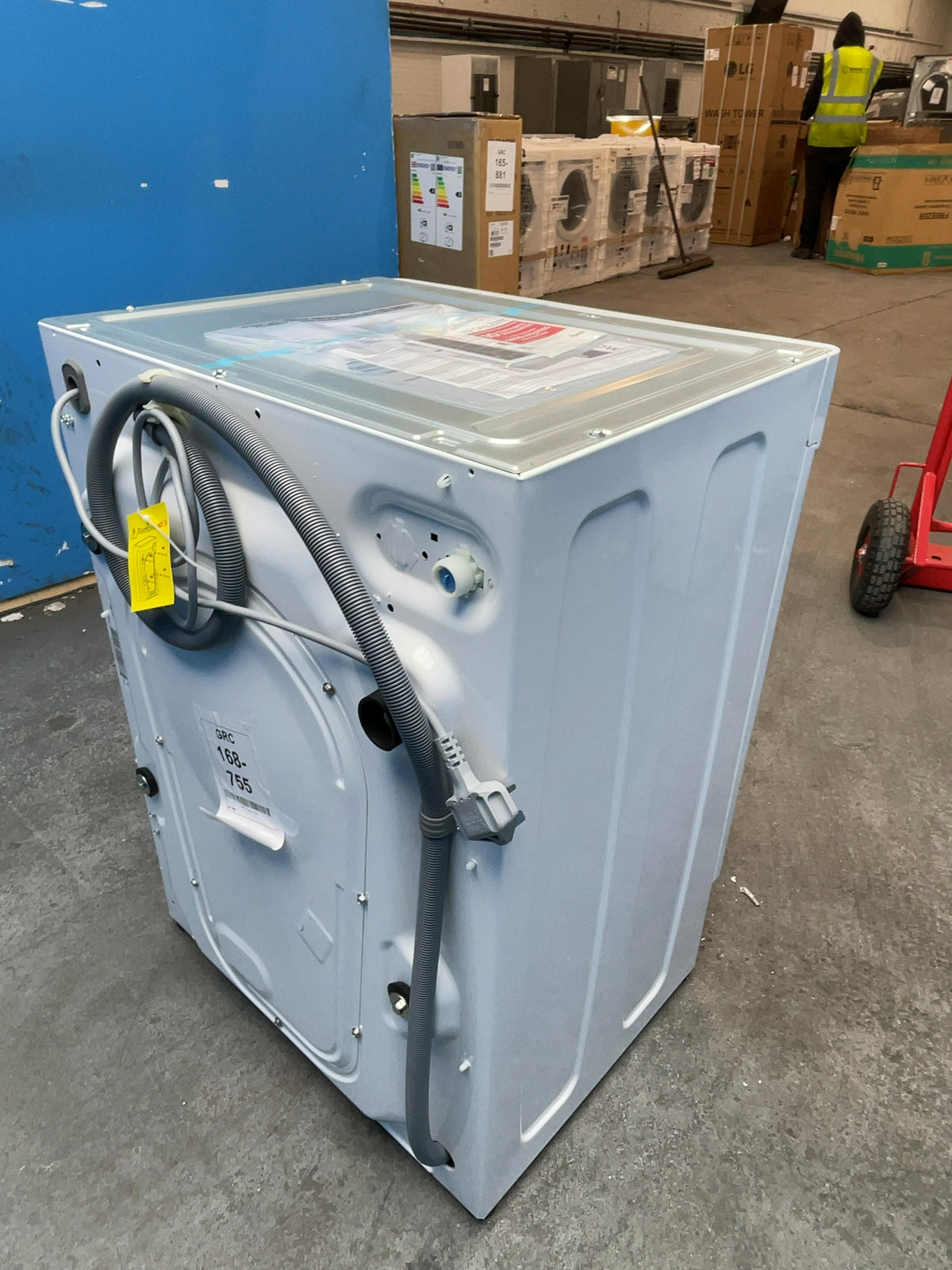 #GRC-168-755 - Hoover H-WASH 300 8kg 1400rpm Integrated Washing Machine – KG Mode Sensor, White