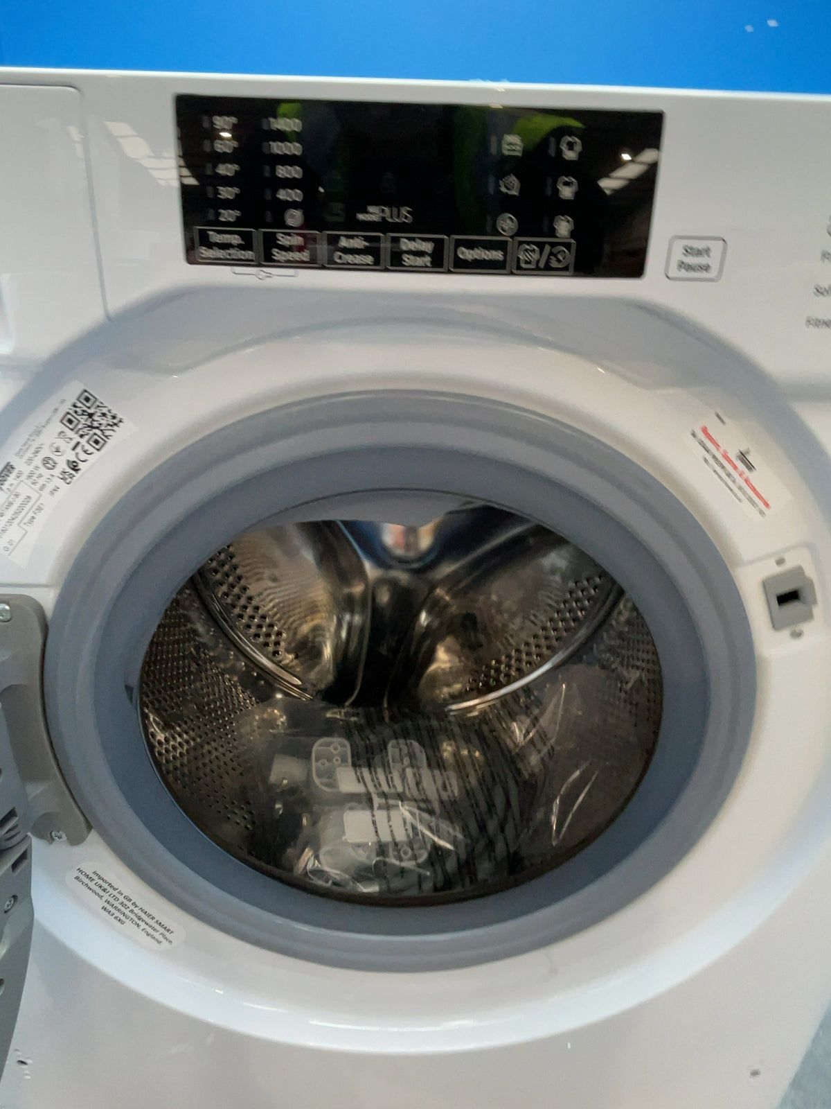#GRC-168-758 - Hoover H-WASH 300 8kg 1400rpm Integrated Washing Machine – KG Mode Sensor, White