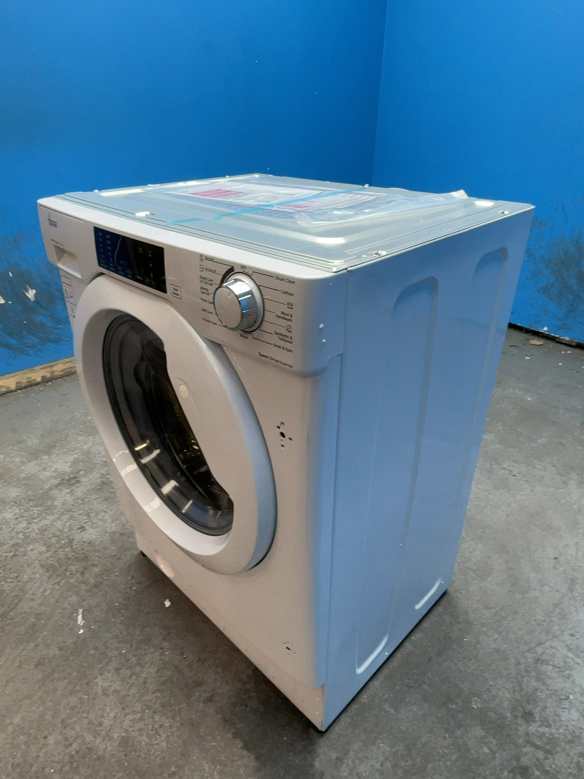 #GRC-168-758 - Hoover H-WASH 300 8kg 1400rpm Integrated Washing Machine – KG Mode Sensor, White